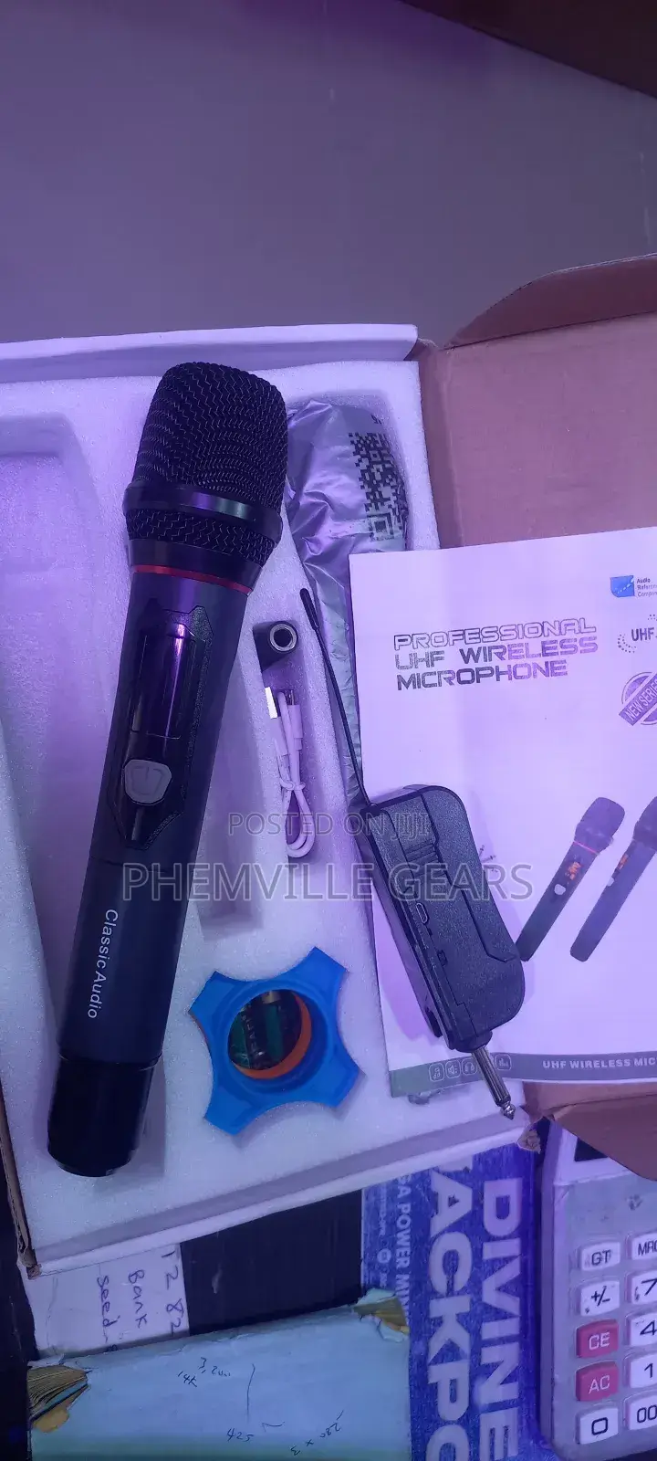 Classic Audio Wireless Microphone.