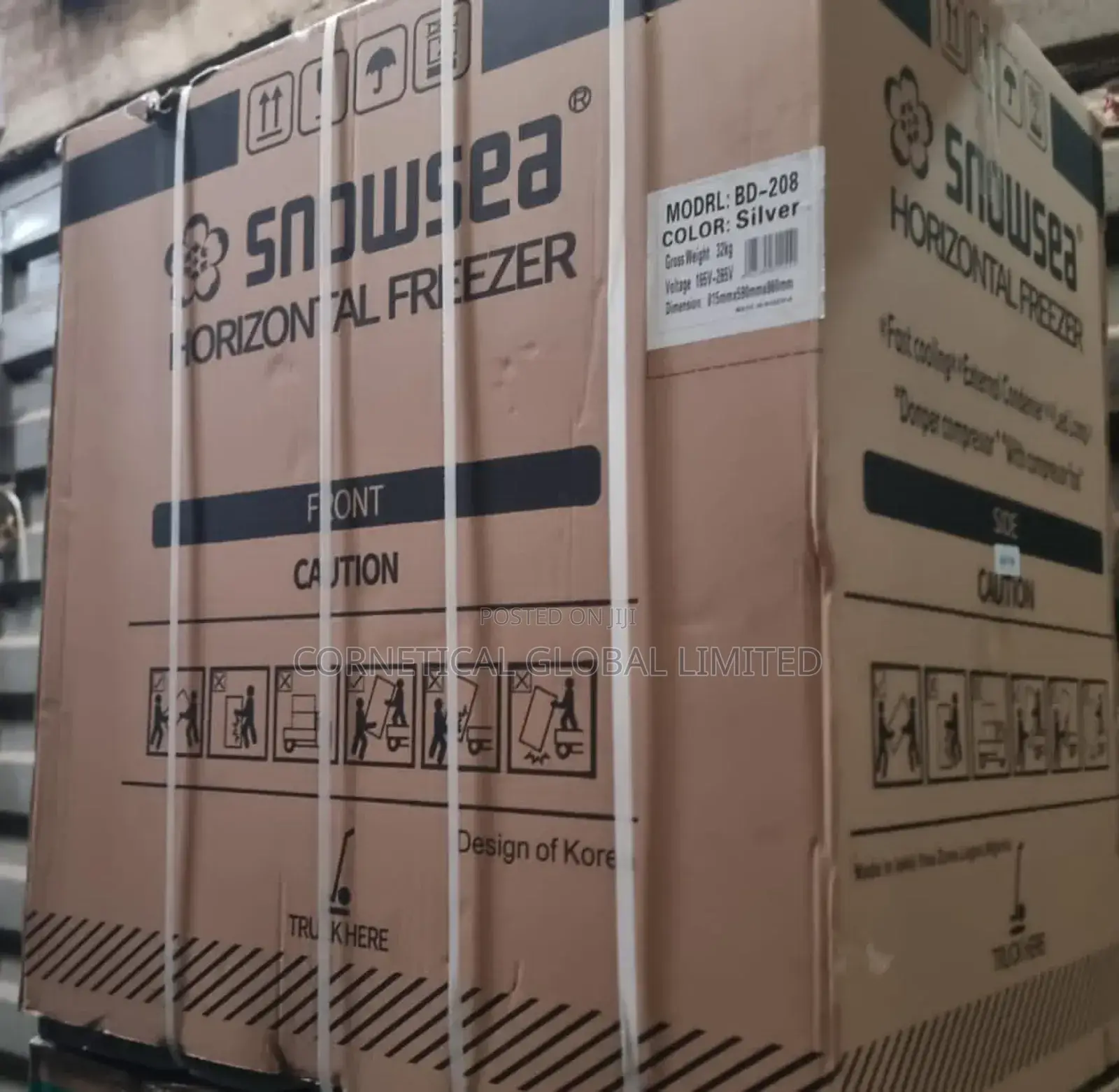Snowsea 208 Liters Horizontal Deep Freezer Bd-208g