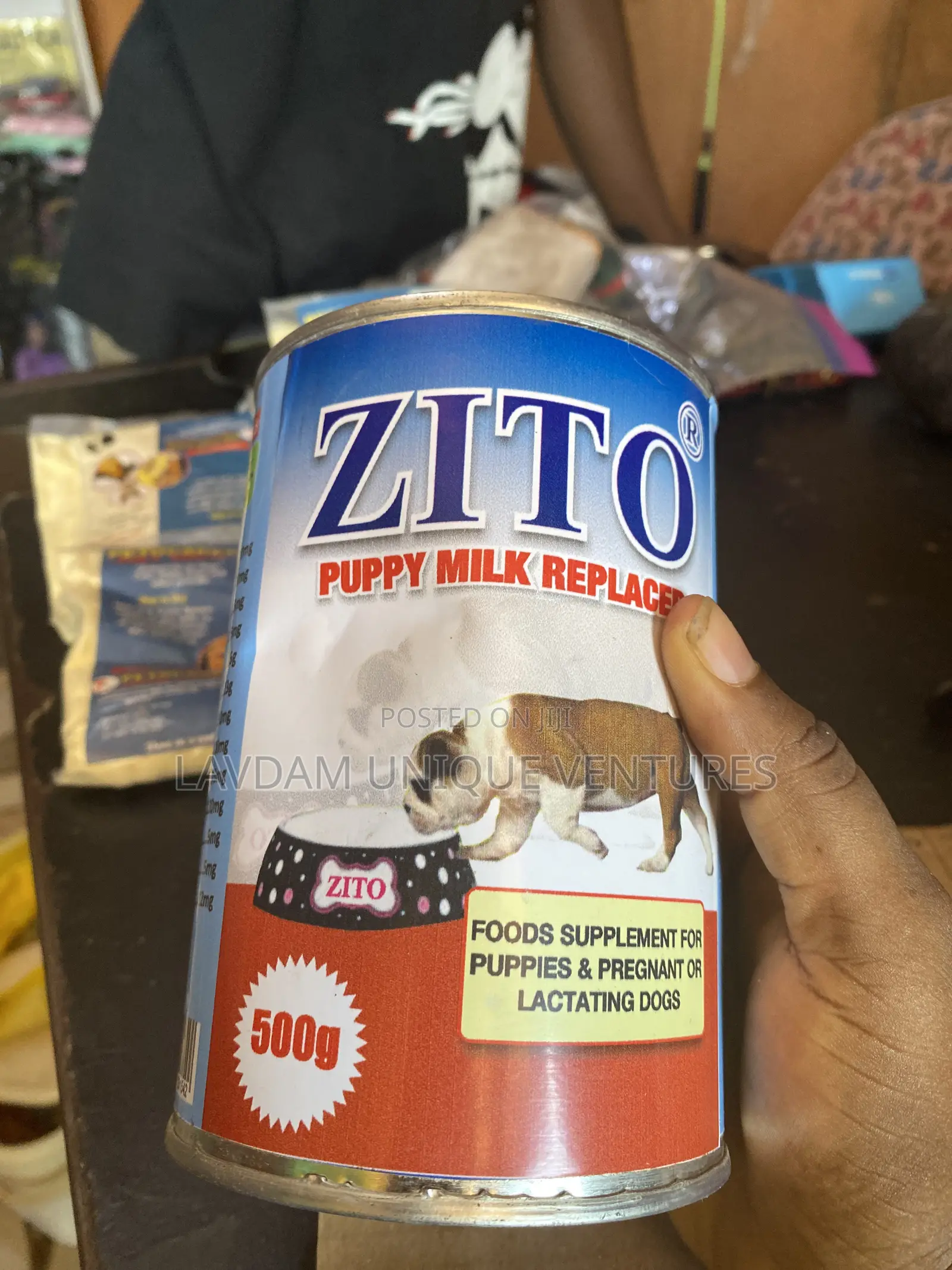 Zito Pet Puppy Milk Replacer–500g | for Healthy Puppy Growth