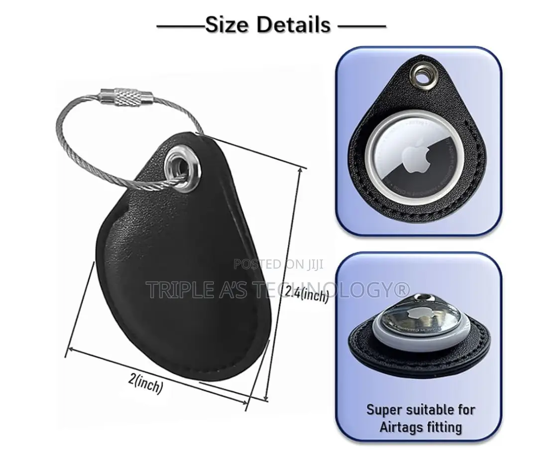 Leather Case for Apple Airtags 2021