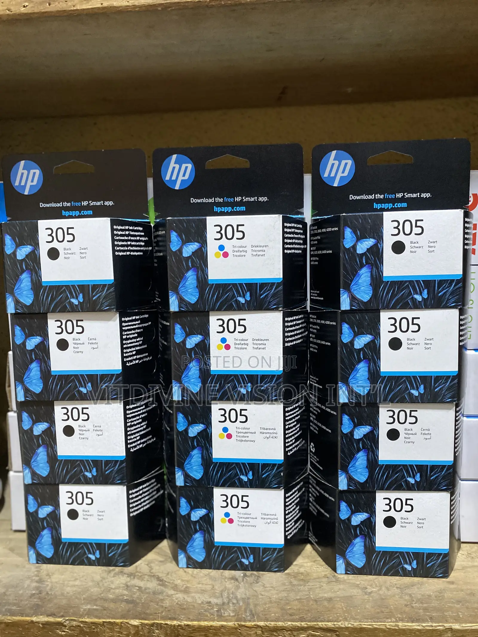 Hp 305 Black Ink/Desk Jet 2710,2720,2700,2300,4120 Series