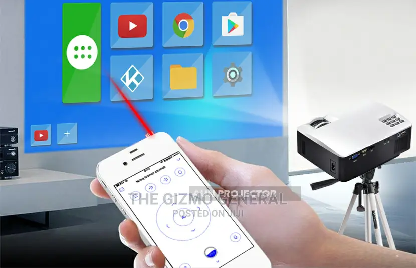 AUN Android Bluetooth WIFI Projector