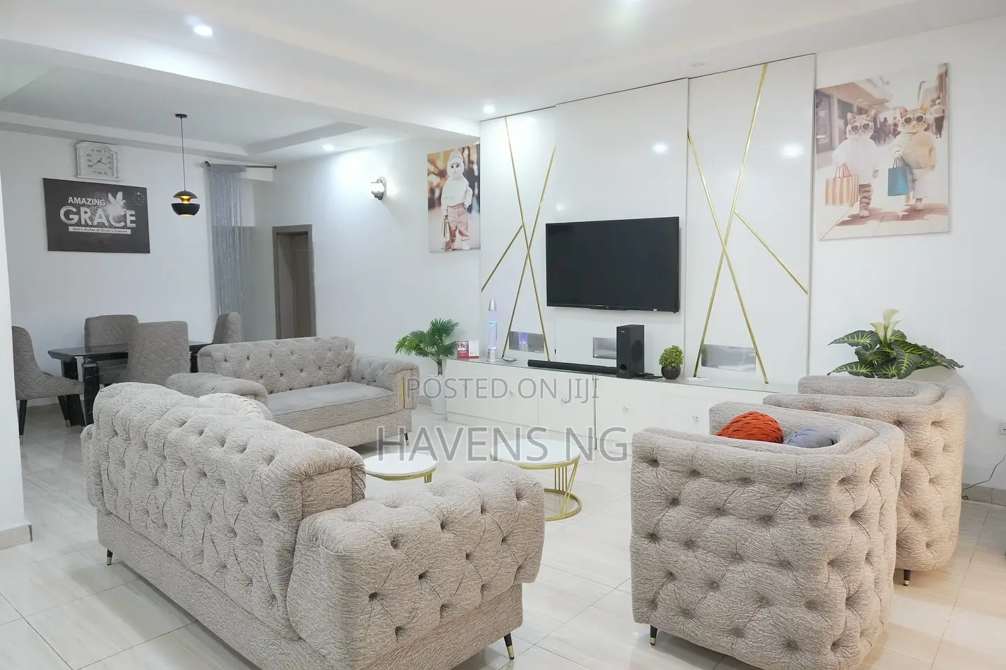 Beautifully Furnished 3-Bedroom Apartment