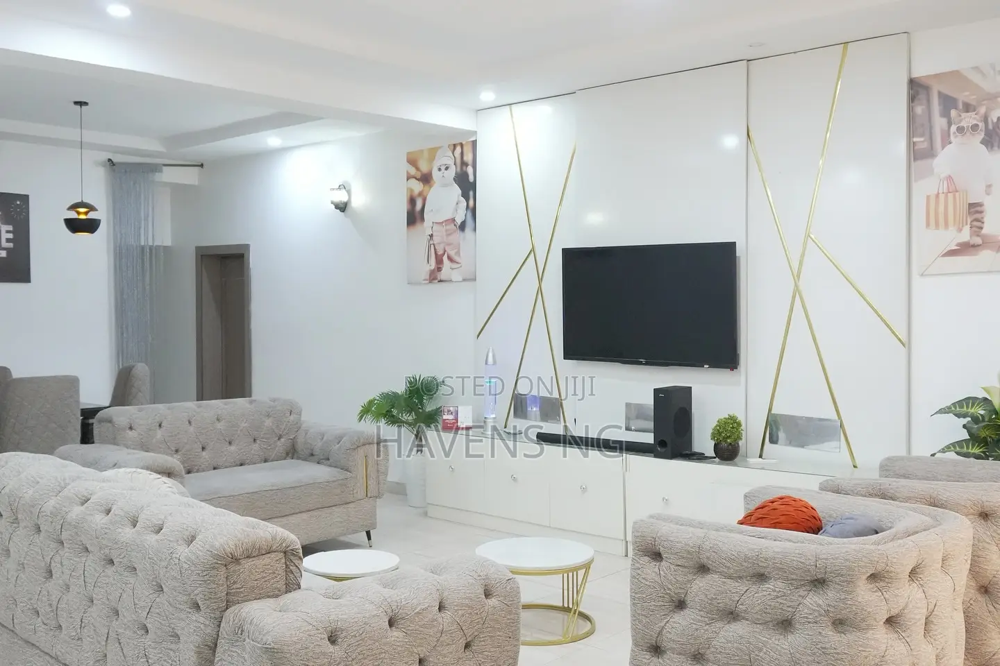 Beautifully Furnished 3-Bedroom Apartment