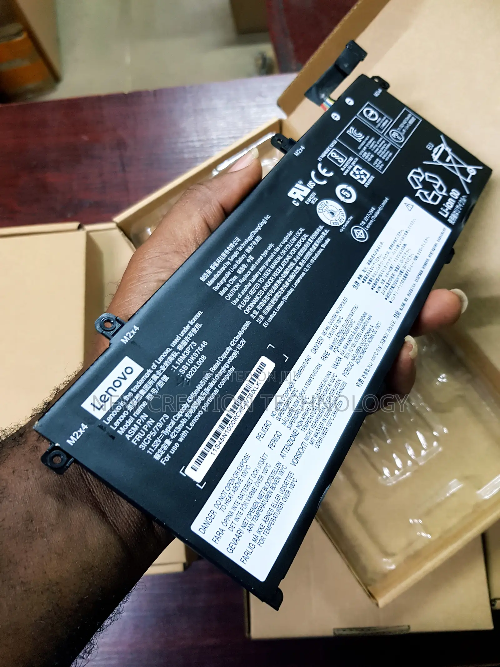 Authentic Lenovo Laptop Battery (Not Copy)