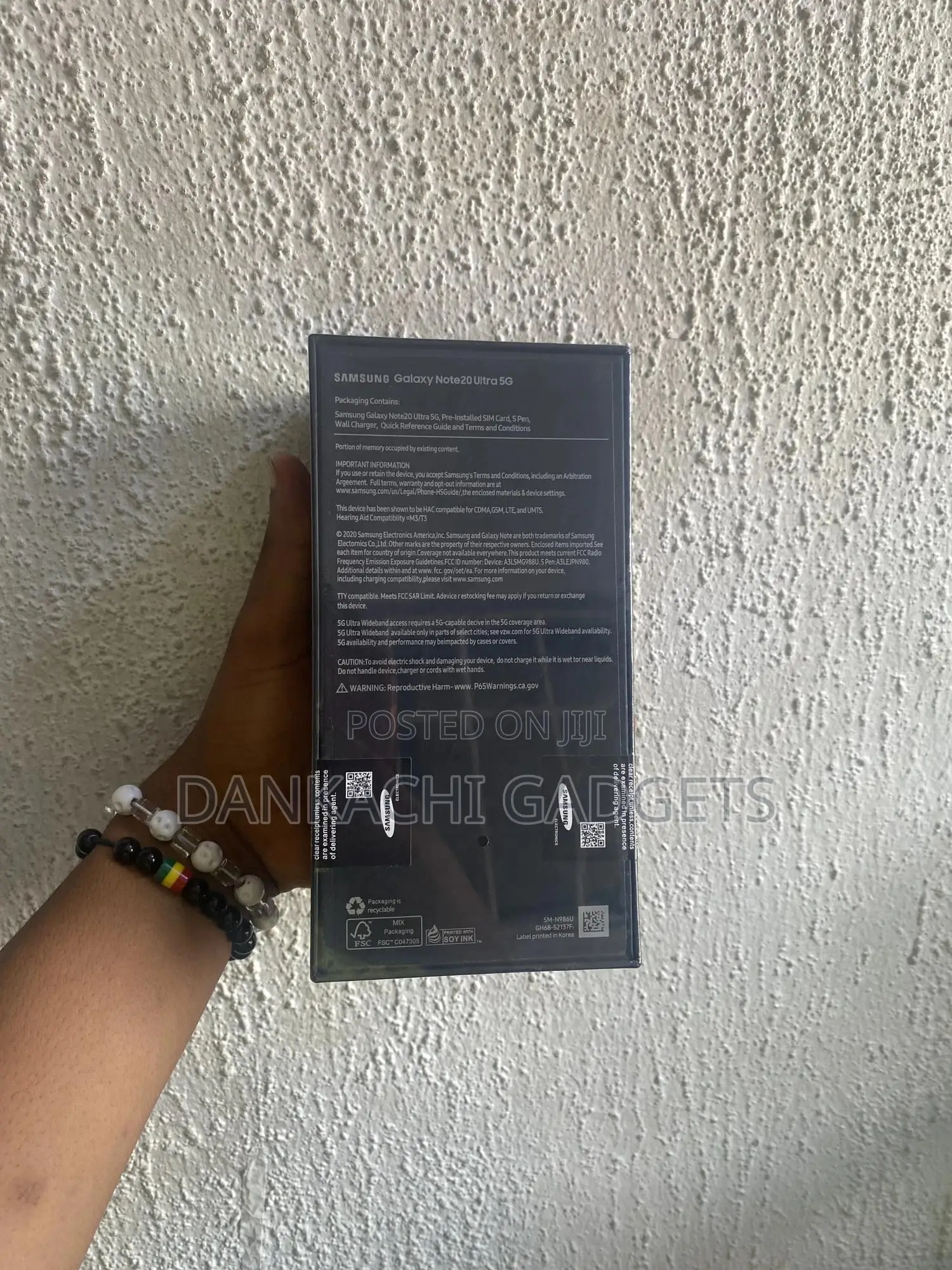 New Samsung Galaxy Note 20 Ultra 256 GB White
