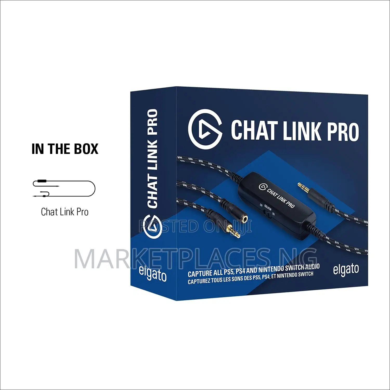 Chat Link Pro – Audio Adapter for Ps5, Ps4 Switch