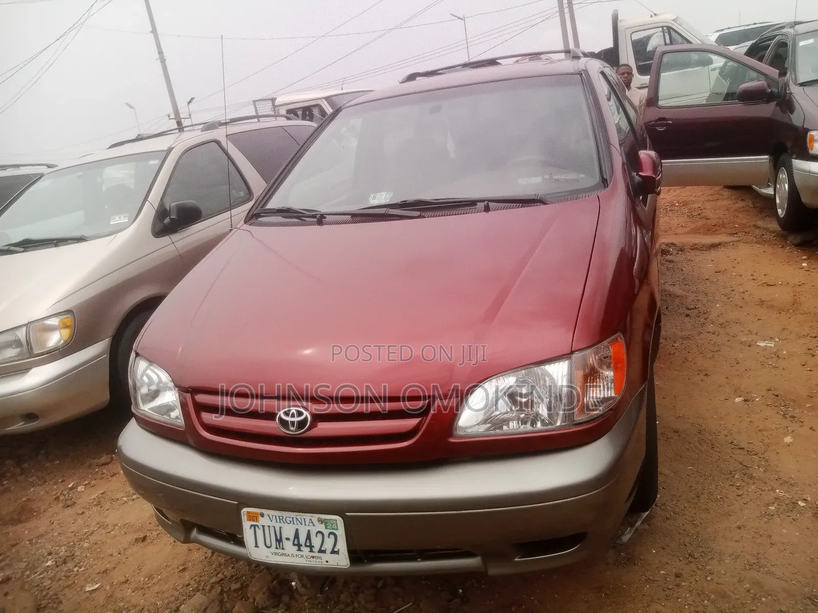 Toyota Sienna LE 2002 Red