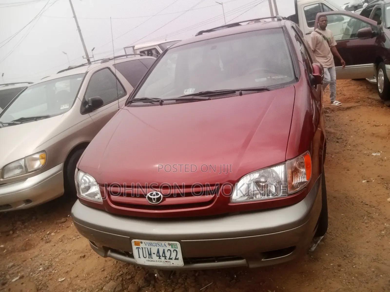 Toyota Sienna LE 2002 Red