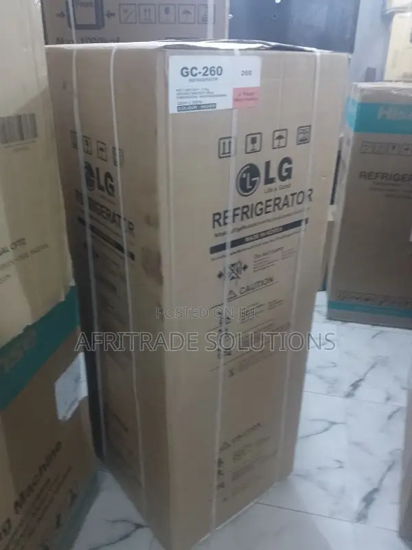 Strong and Portable: Lg Gc260 154l Double Door Fridge