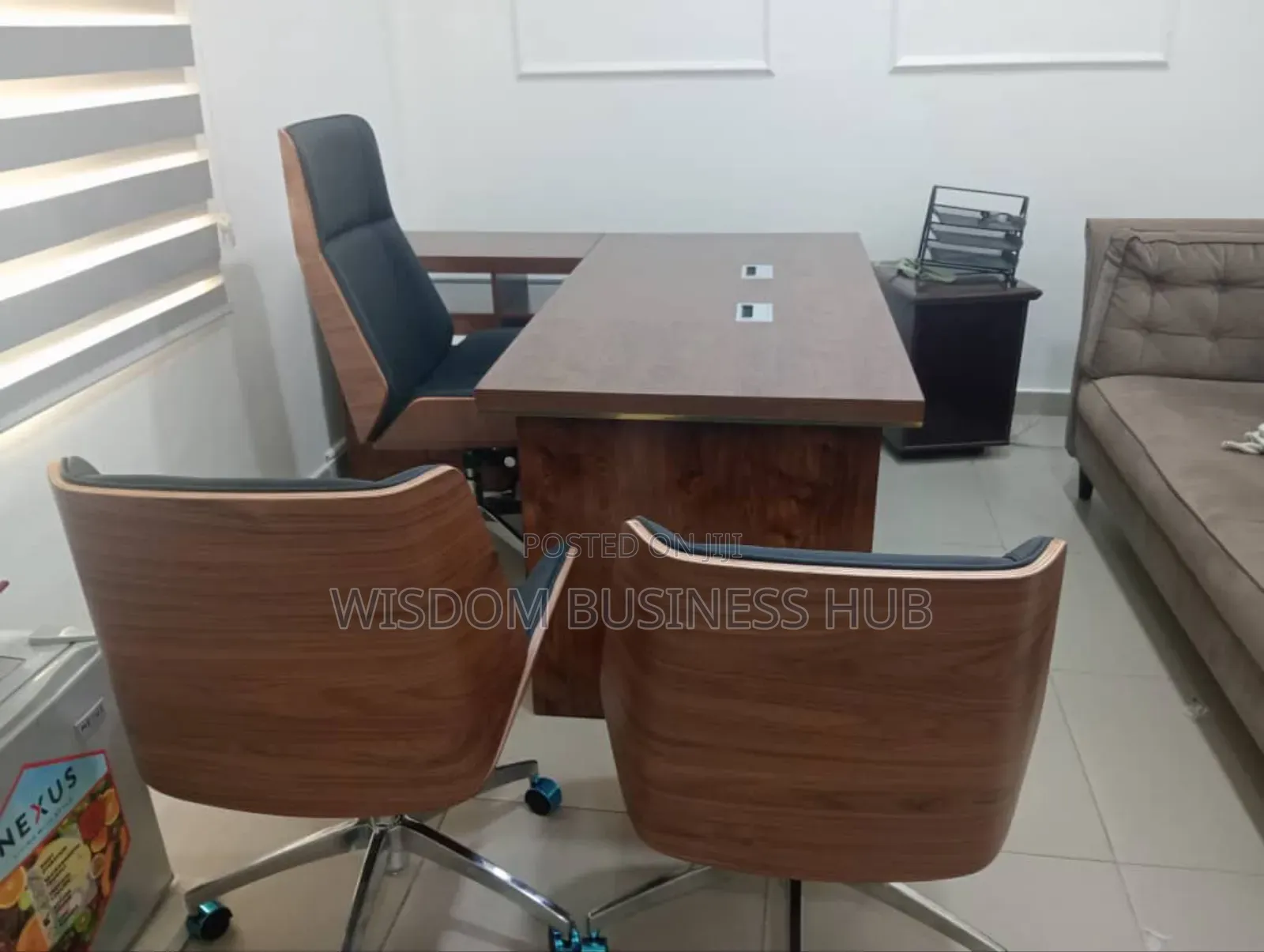 Executive Office Table and Chairs