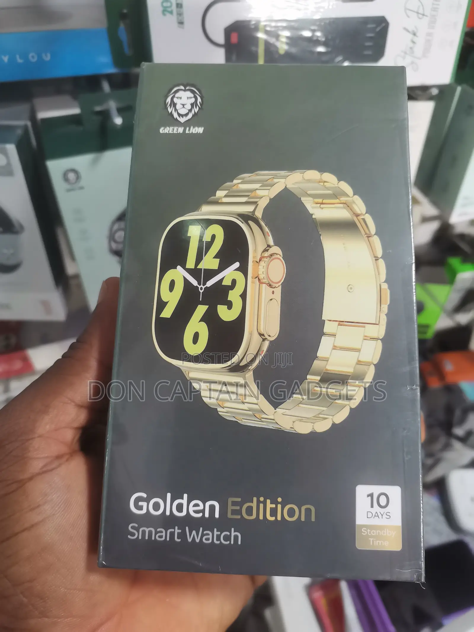 Green Lion Smart Watch ( Golden Edition )
