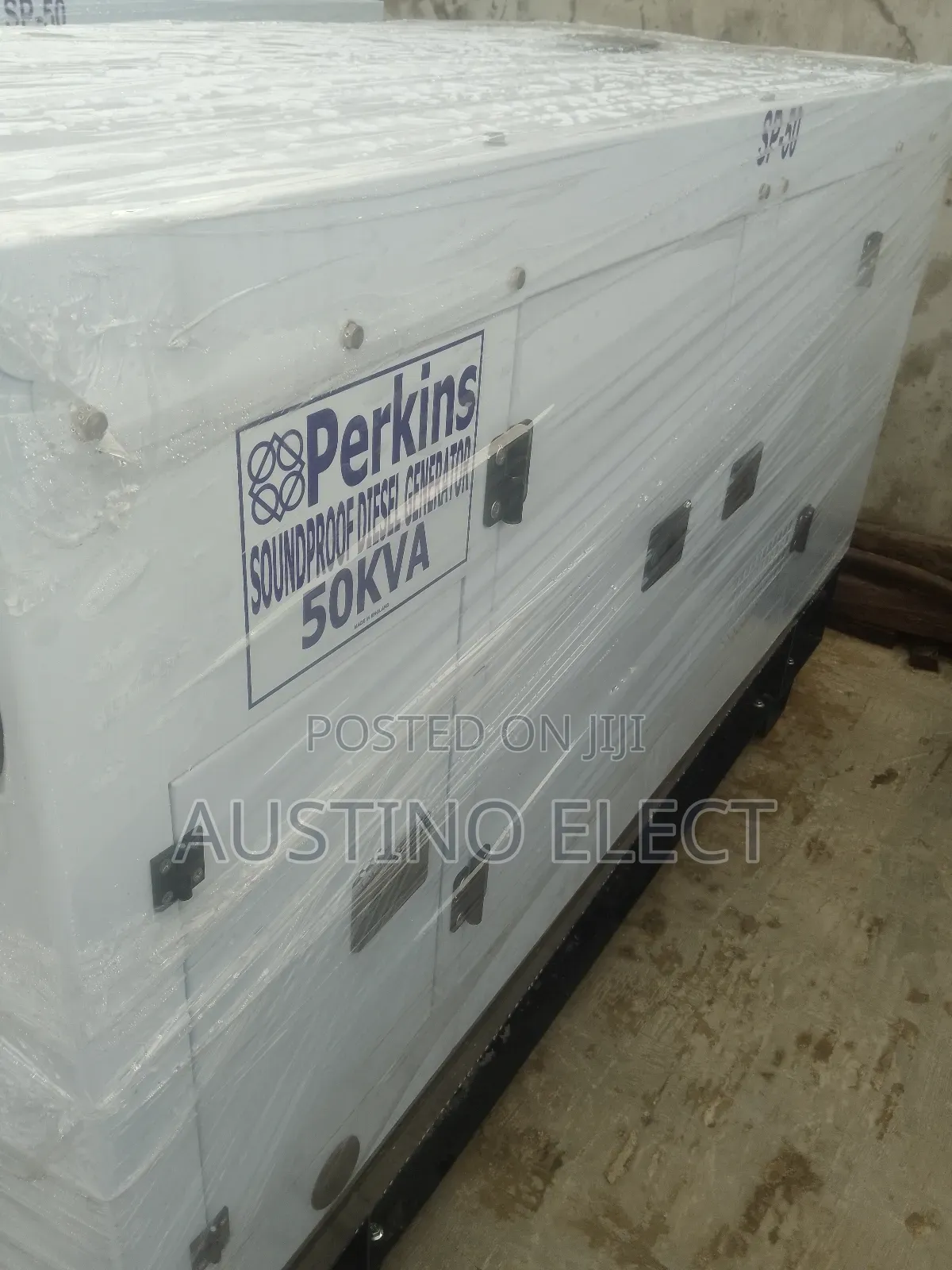 Complete" 50kva Soundproof Perkins Generator