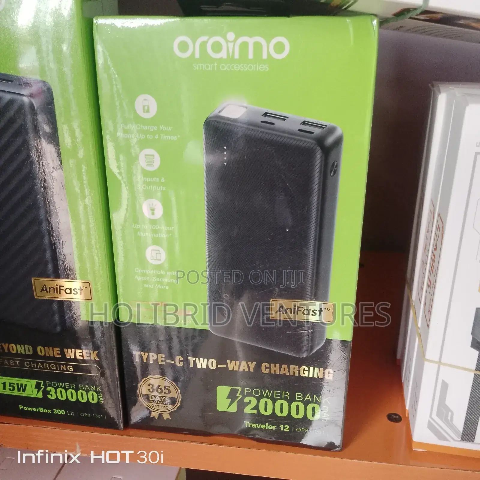 Oraimo Power Bank 20,000mah