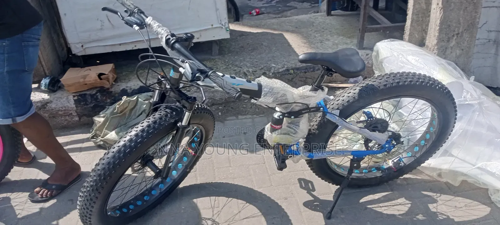 Bicycle 26 Inches Foldable Spoke Fat Tyre