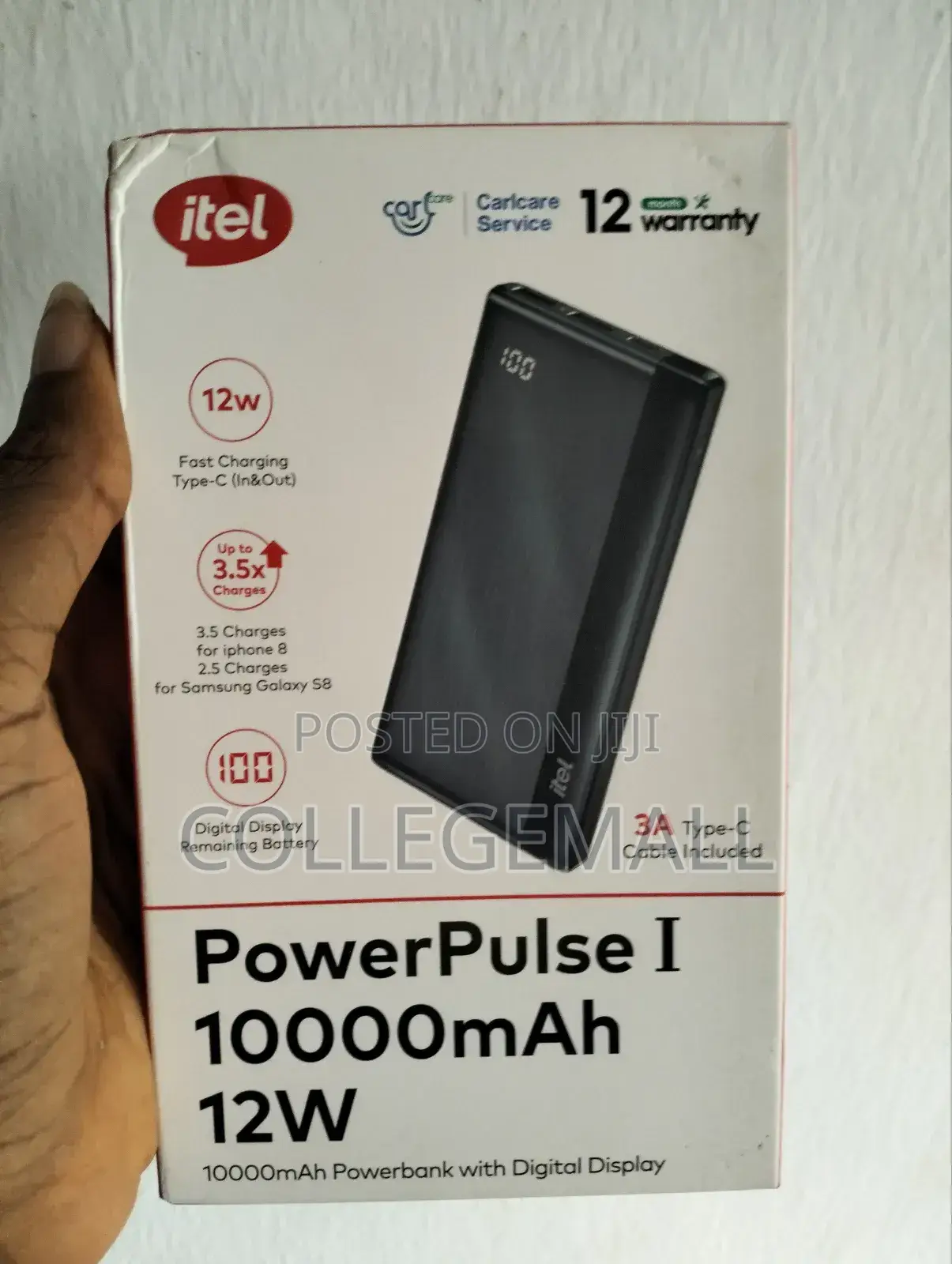 Itel 10,000mah 12w