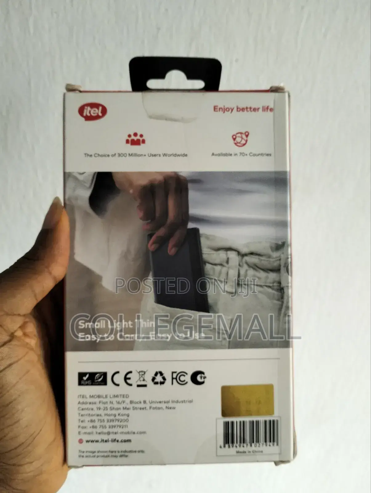 Itel 10,000mah 12w