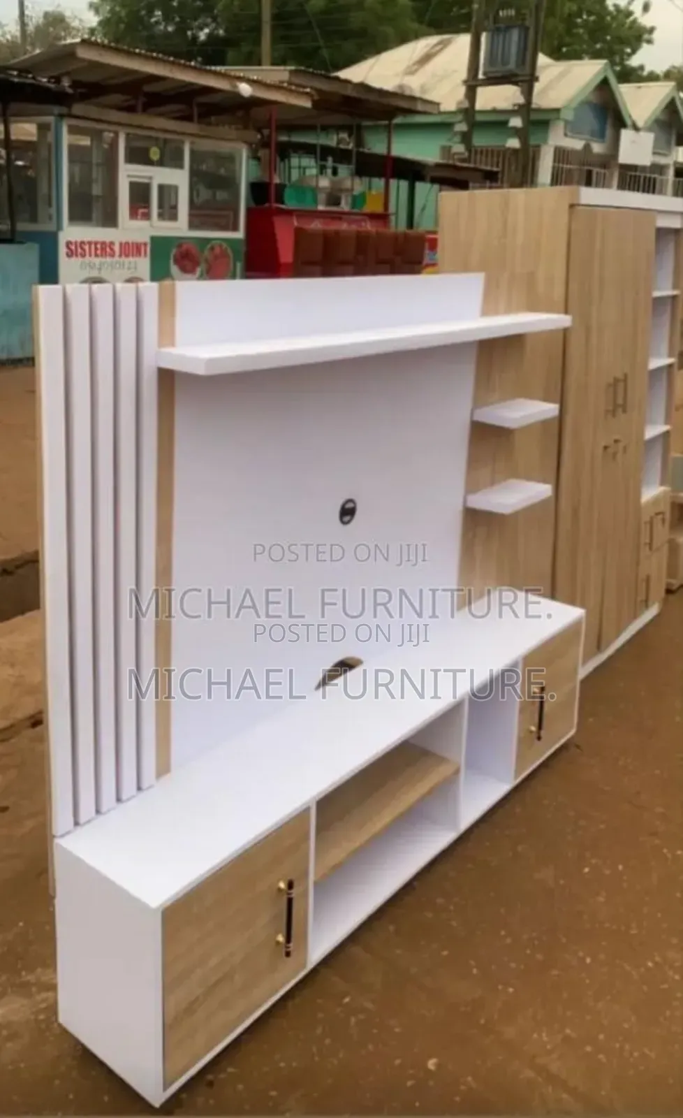Purewhite 4 by 5 Tv Console