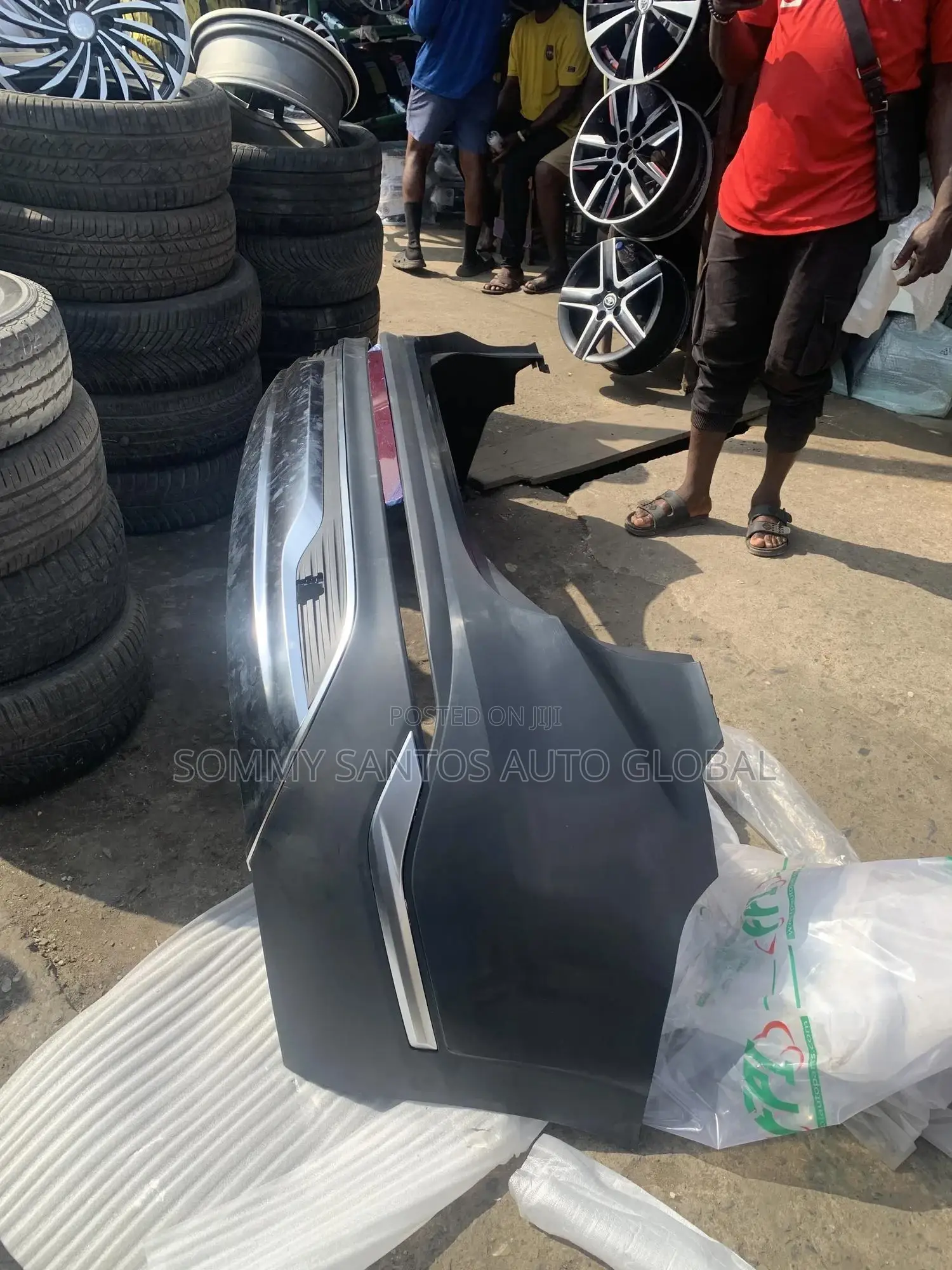 Hyundai Santafe 2023 Complete Back Bumper Available