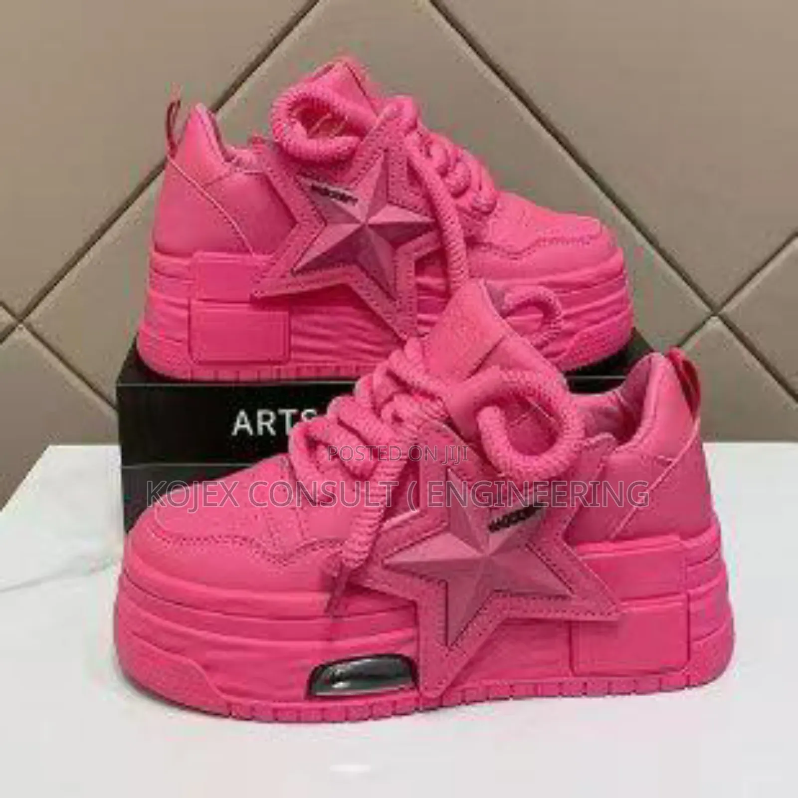 Lovely Ladies Big Rope Sneakers