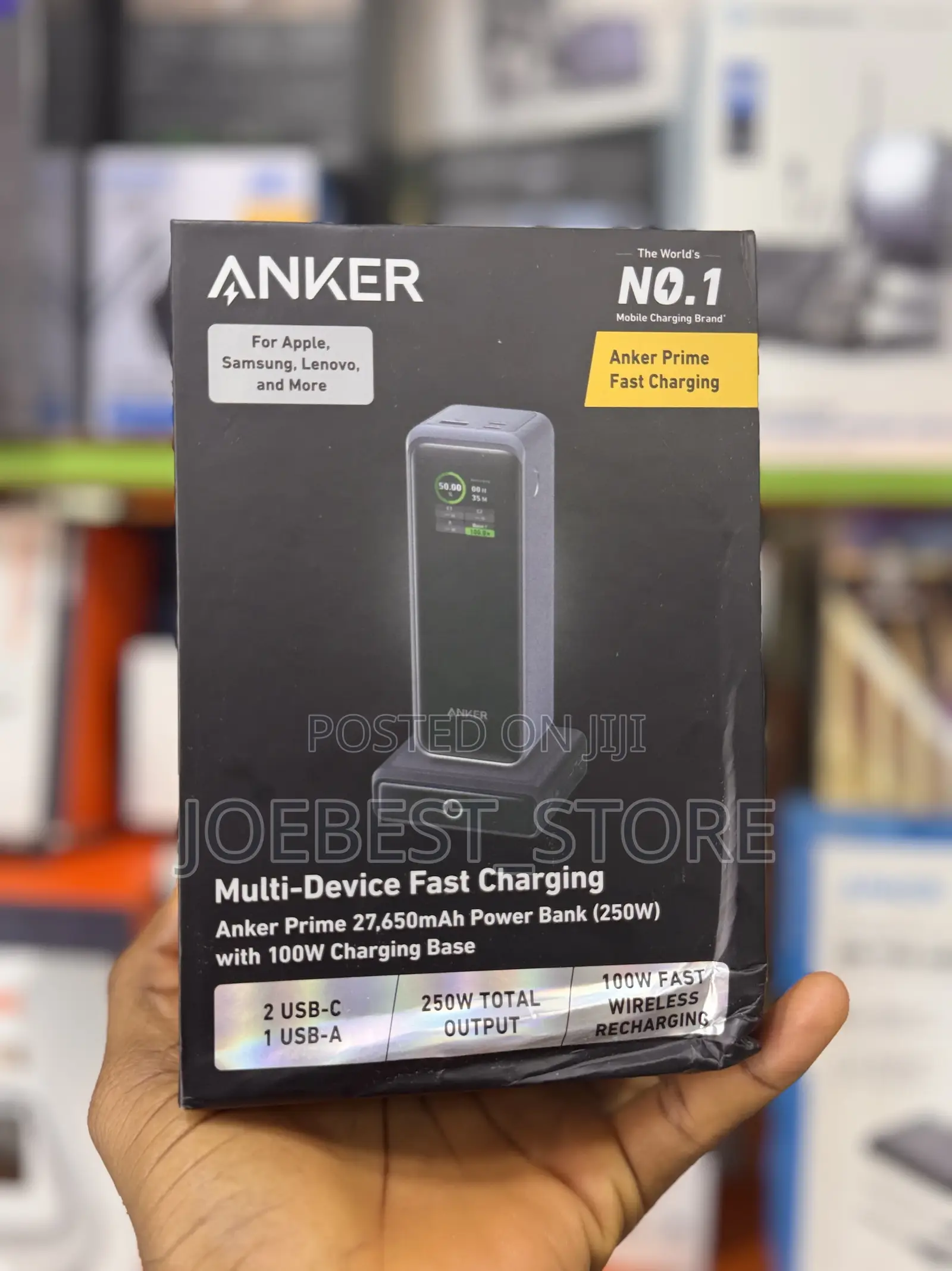 Multi-device Fast Charging Anker Prime 27,650mah Power Bank