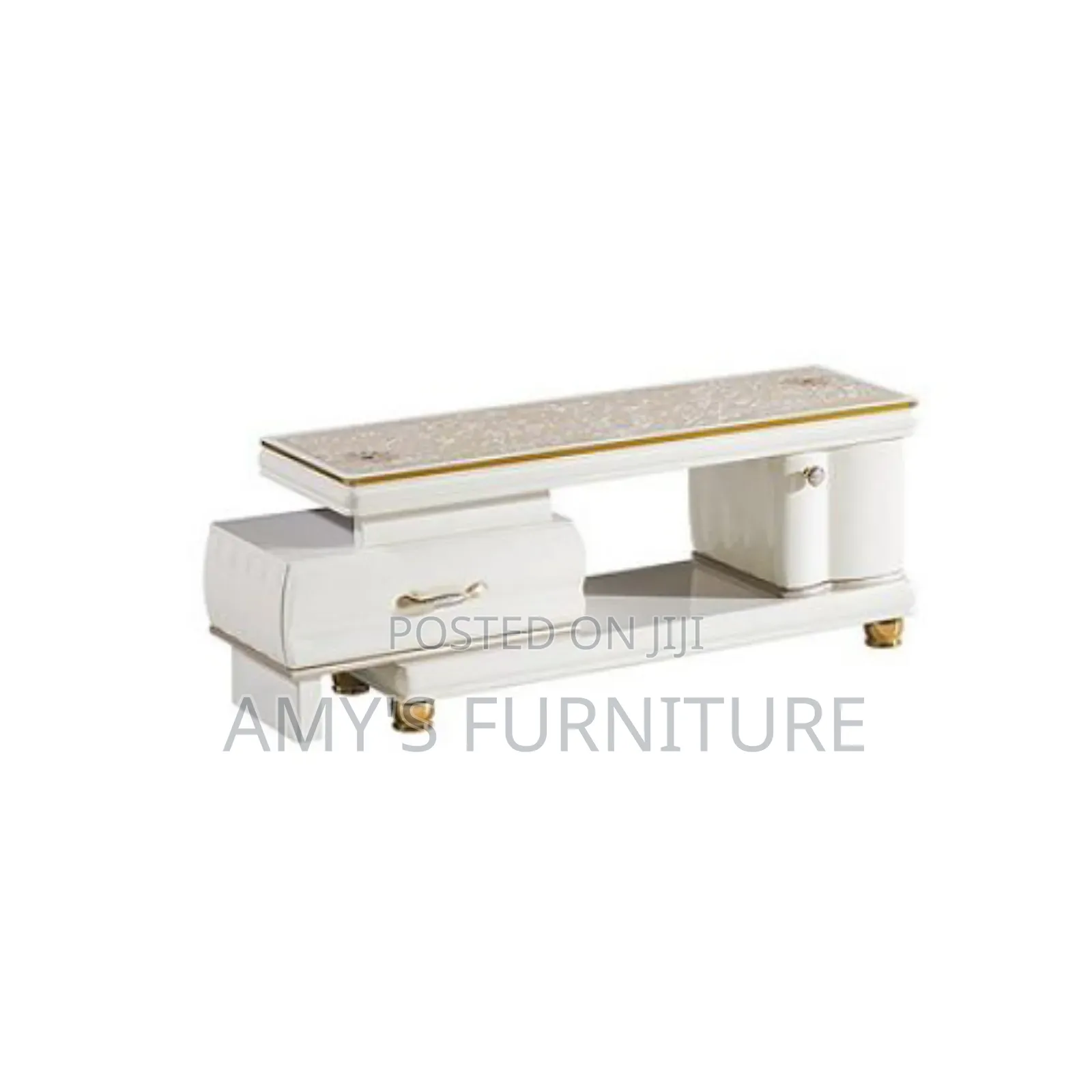 Modern Tv Stand With Adjustable Drawer (Beautiful Cabinet)