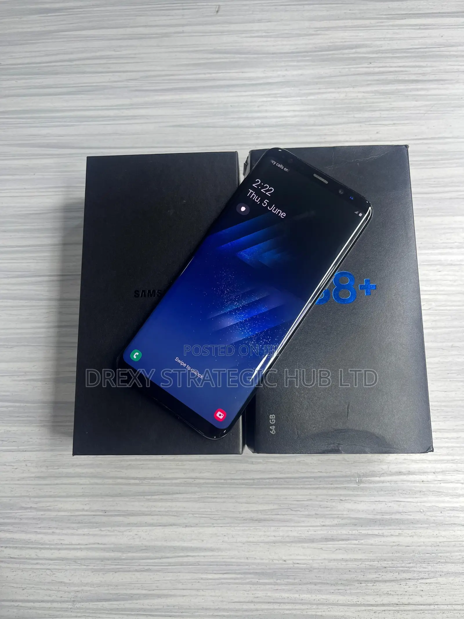 Samsung Galaxy S8 Plus 64 GB Black