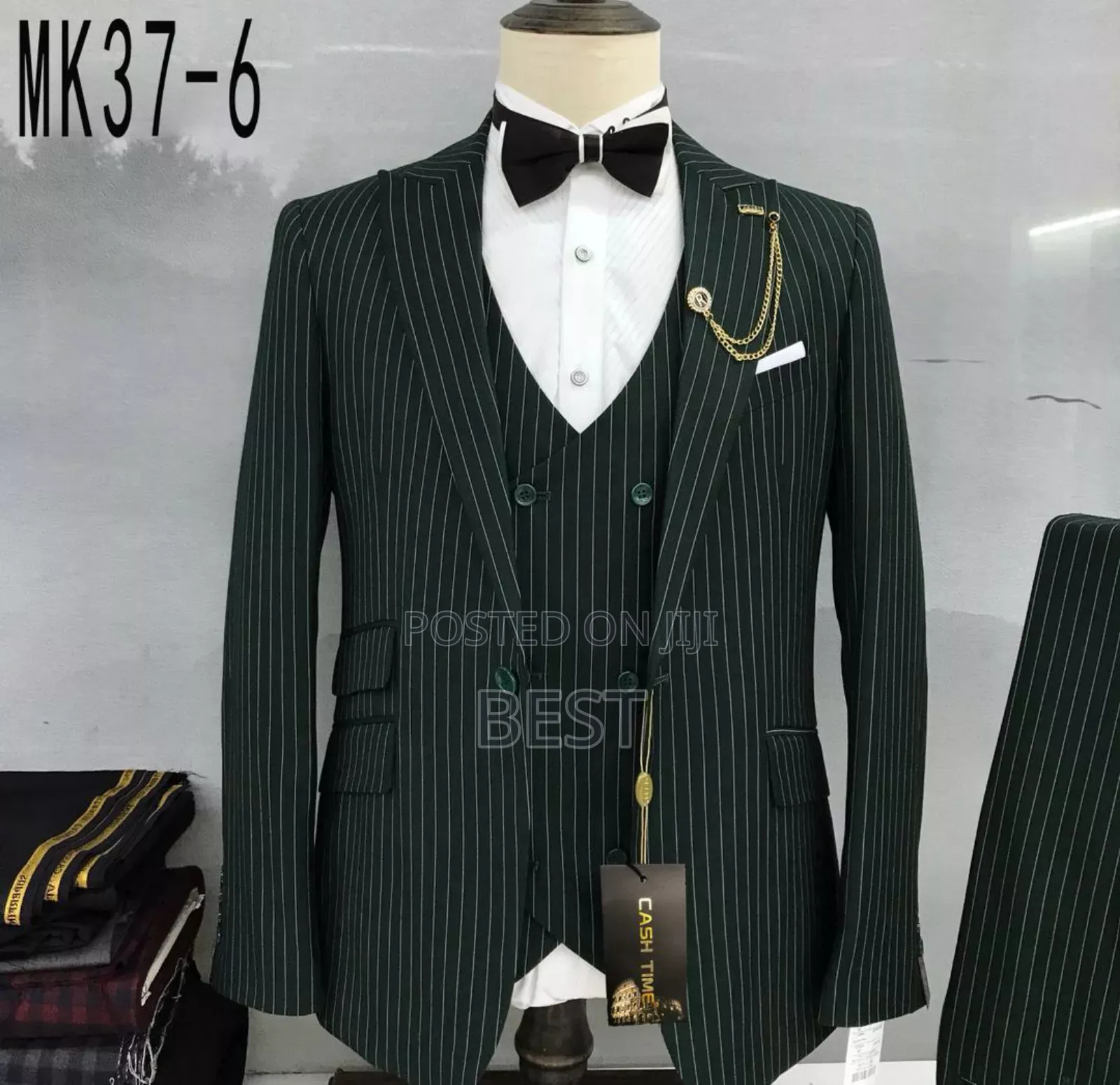 Luxury Men's Stripes Suits