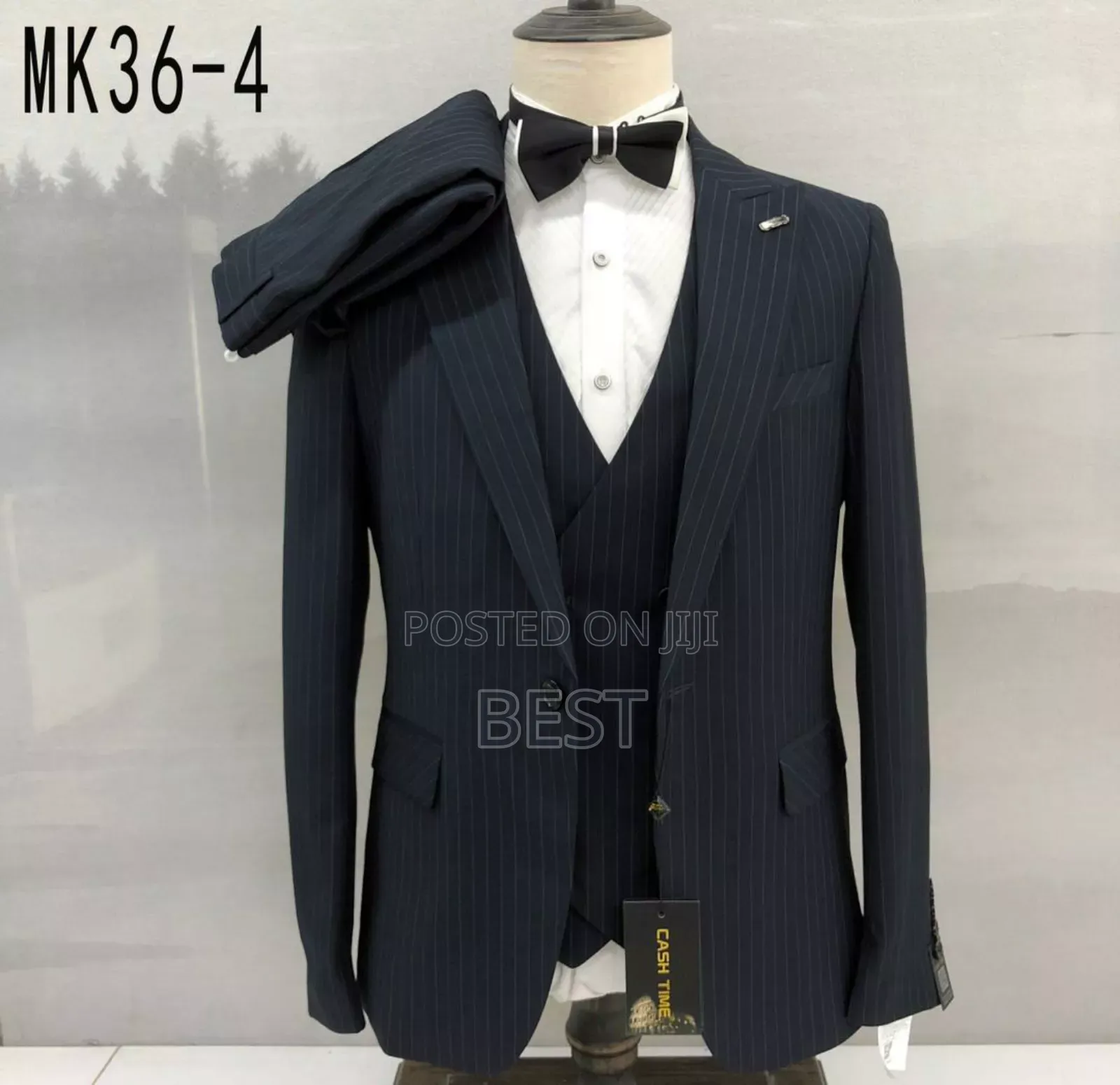 Luxury Men's Stripes Suits