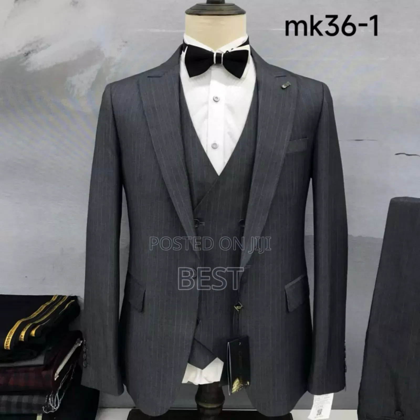 Luxury Men's Stripes Suits
