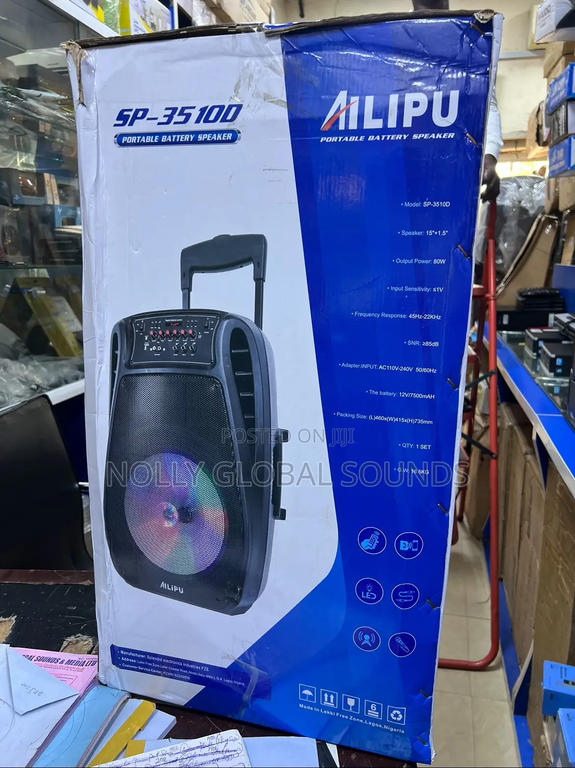 Alipu Public Addressing System Sp3510d. Big Body 15 Inches