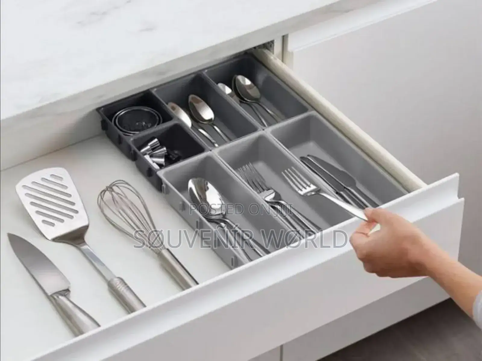 Detachable Cutlery Drawer Organiser