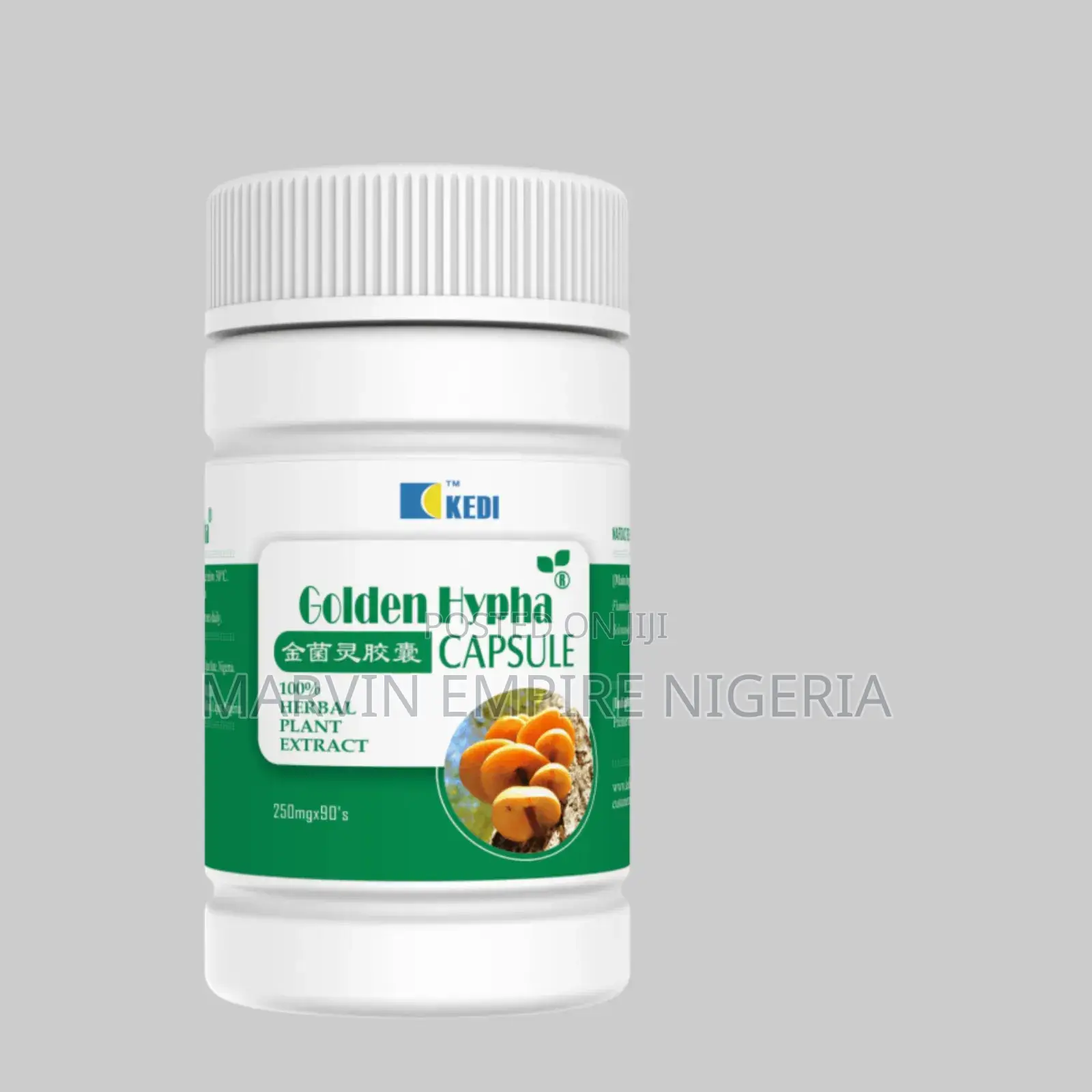 Big Kedi Golden Hypha Capsules Immune Booster_ 90 Capsules