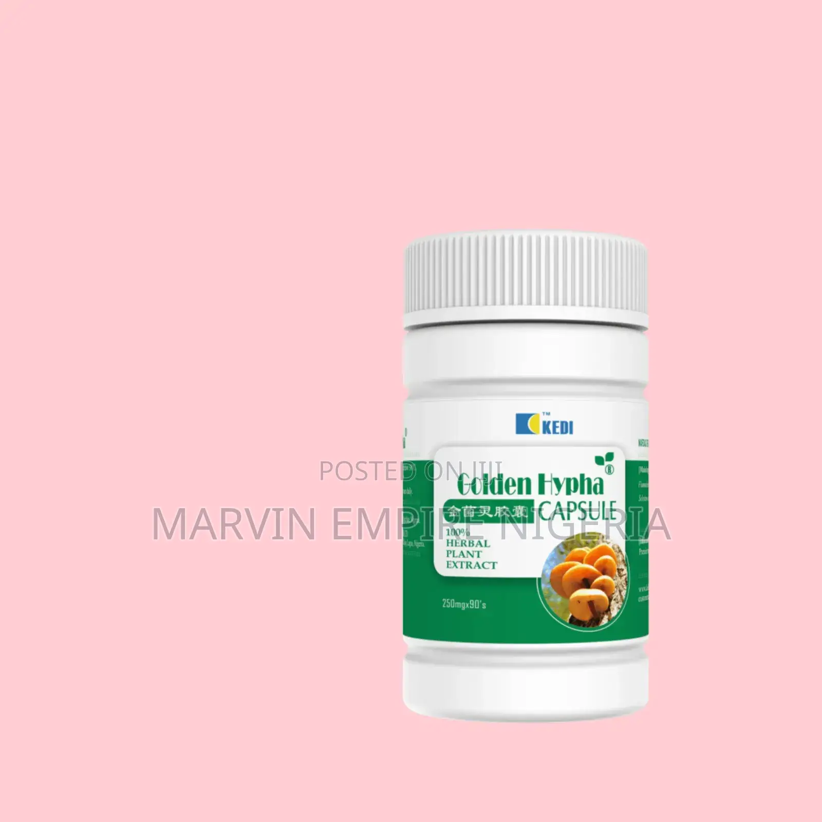 Small Kedi Golden Hypha_ Herbal Immune Booster 30 Capsules