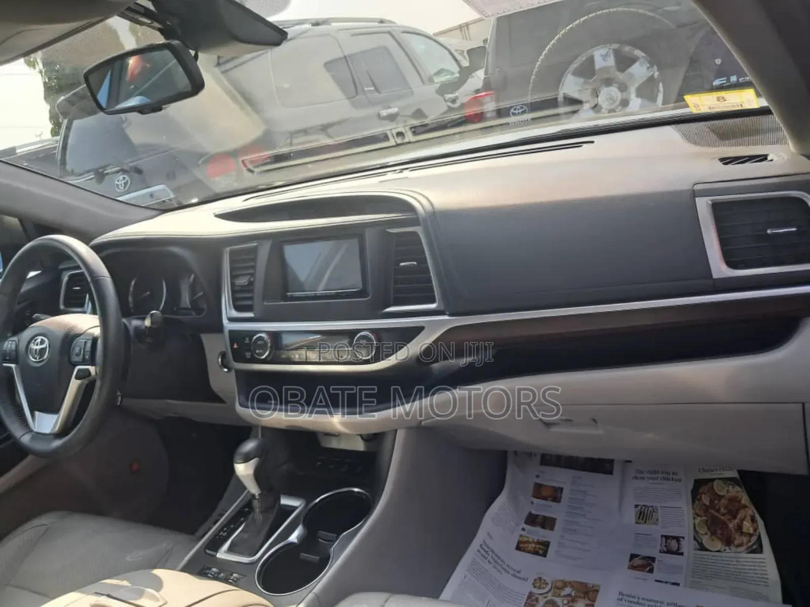 Toyota Highlander Limited 4dr SUV AWD (3.5L 6cyl 6A) 2015 Black