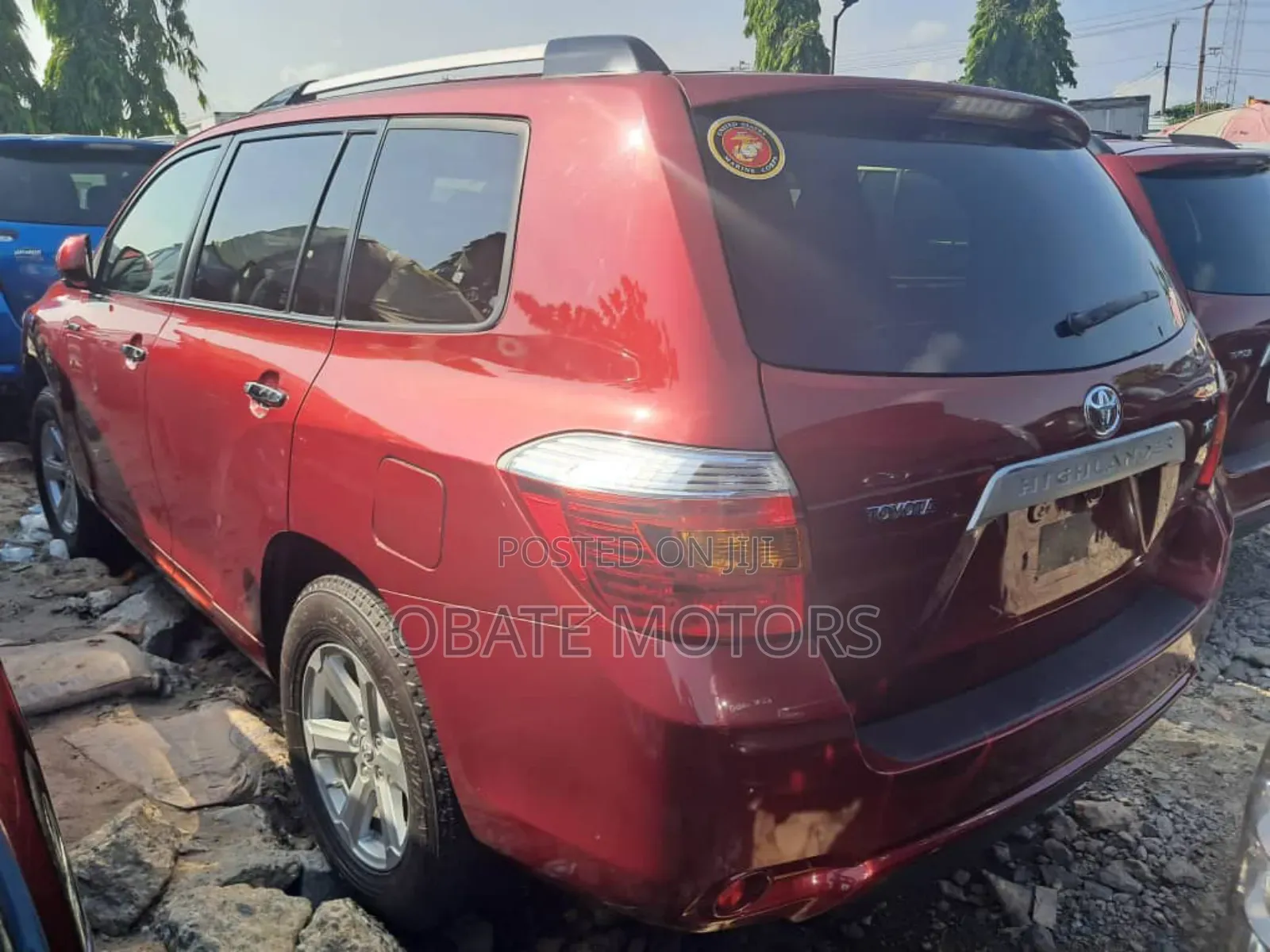 Toyota Highlander Limited 2010 Red