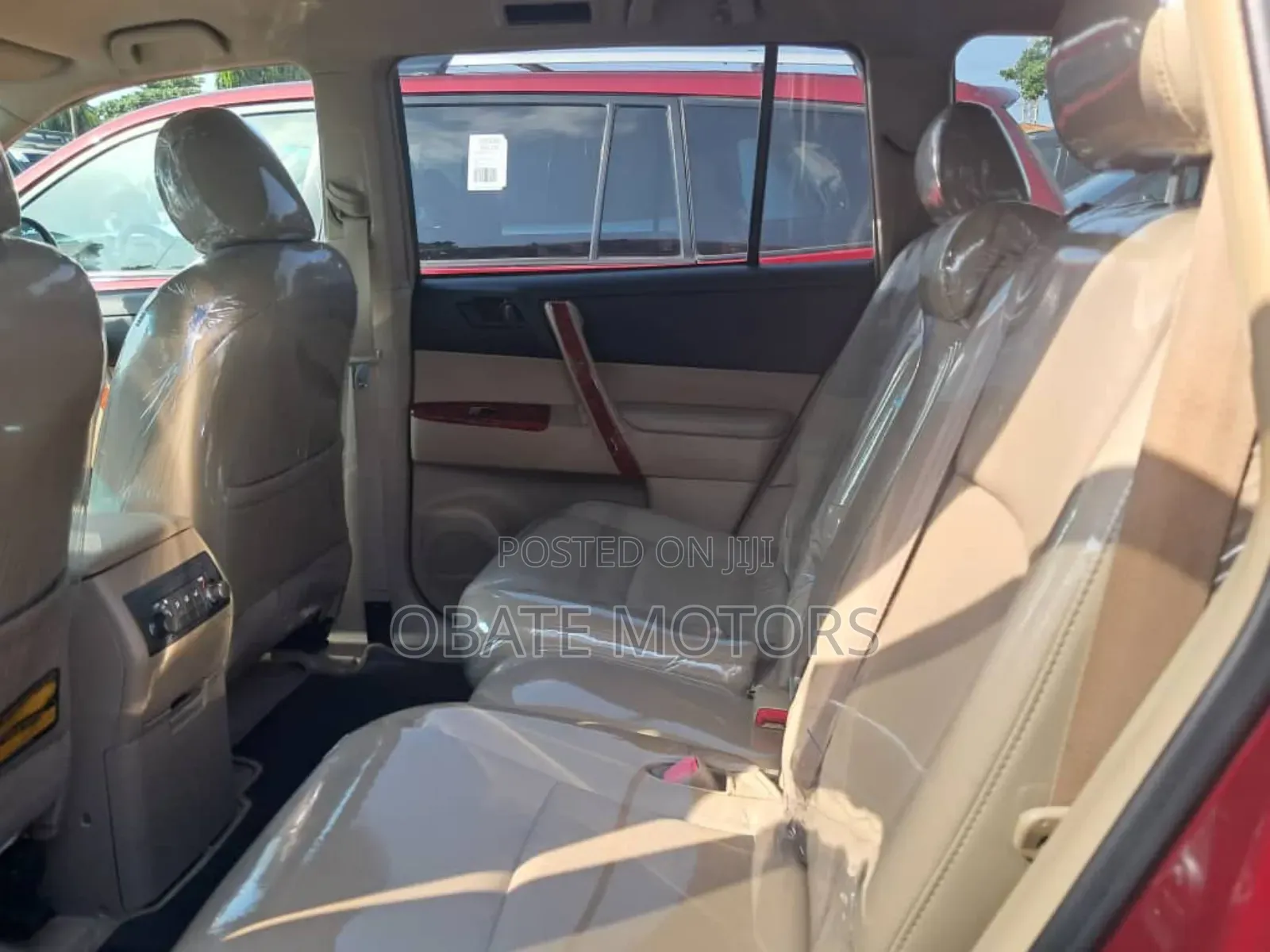 Toyota Highlander Limited 2010 Red
