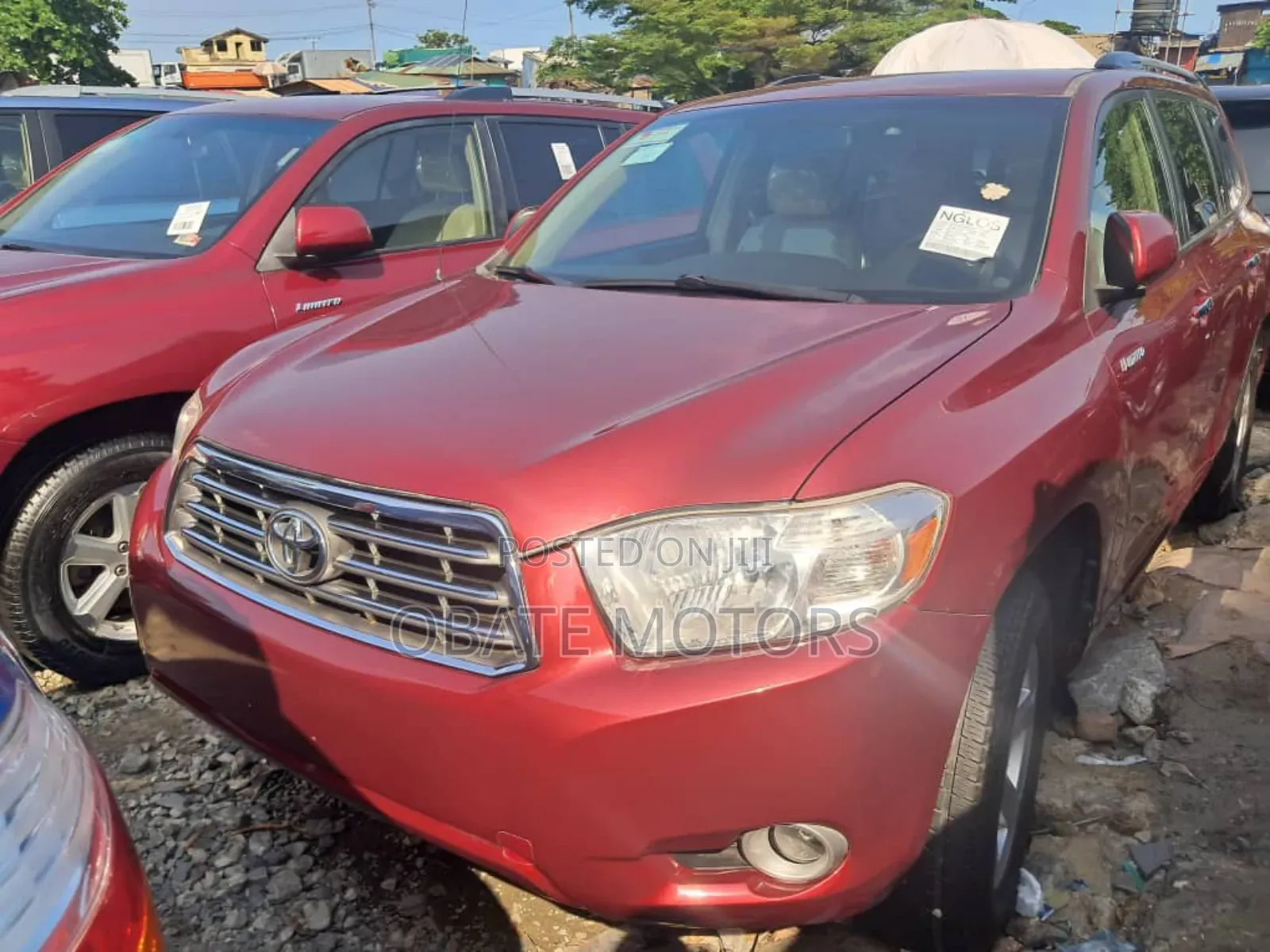 Toyota Highlander Limited 2010 Red