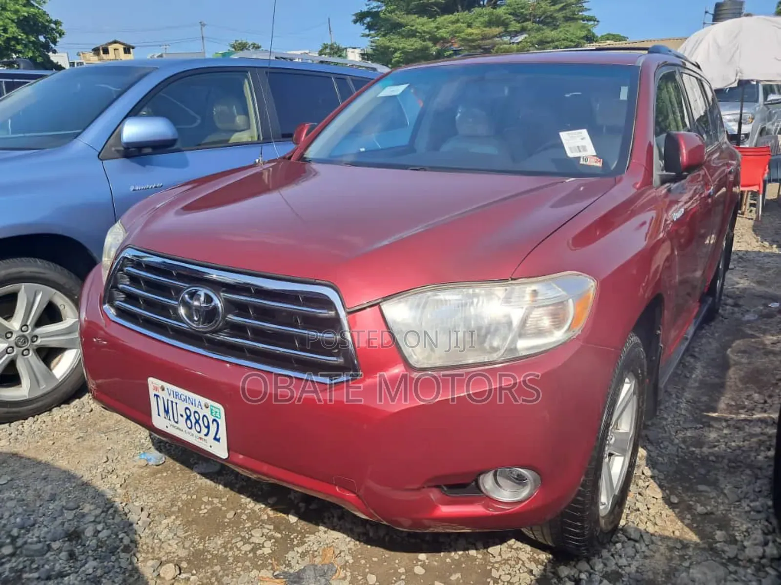 Toyota Highlander Limited 2010 Red