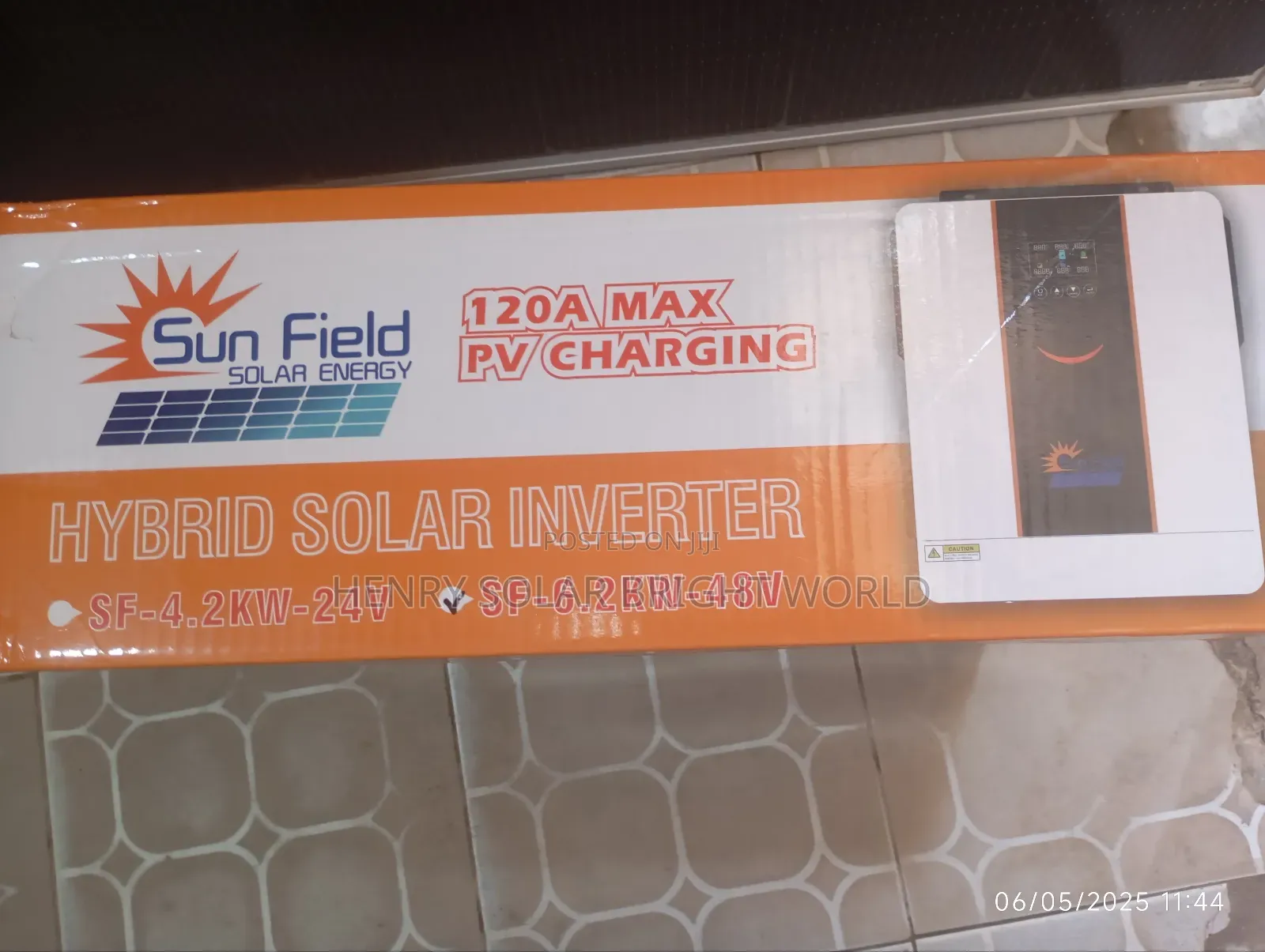 Sunfied 6.2kva 48v Hibrid Inverter