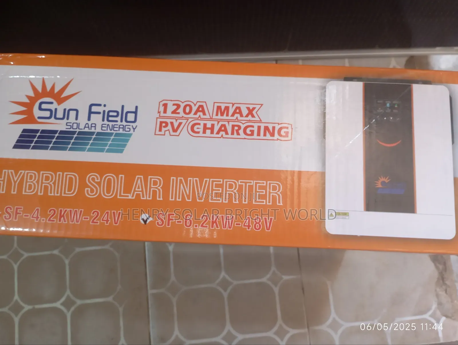 Sunfied 6.2kva 48v Hibrid Inverter