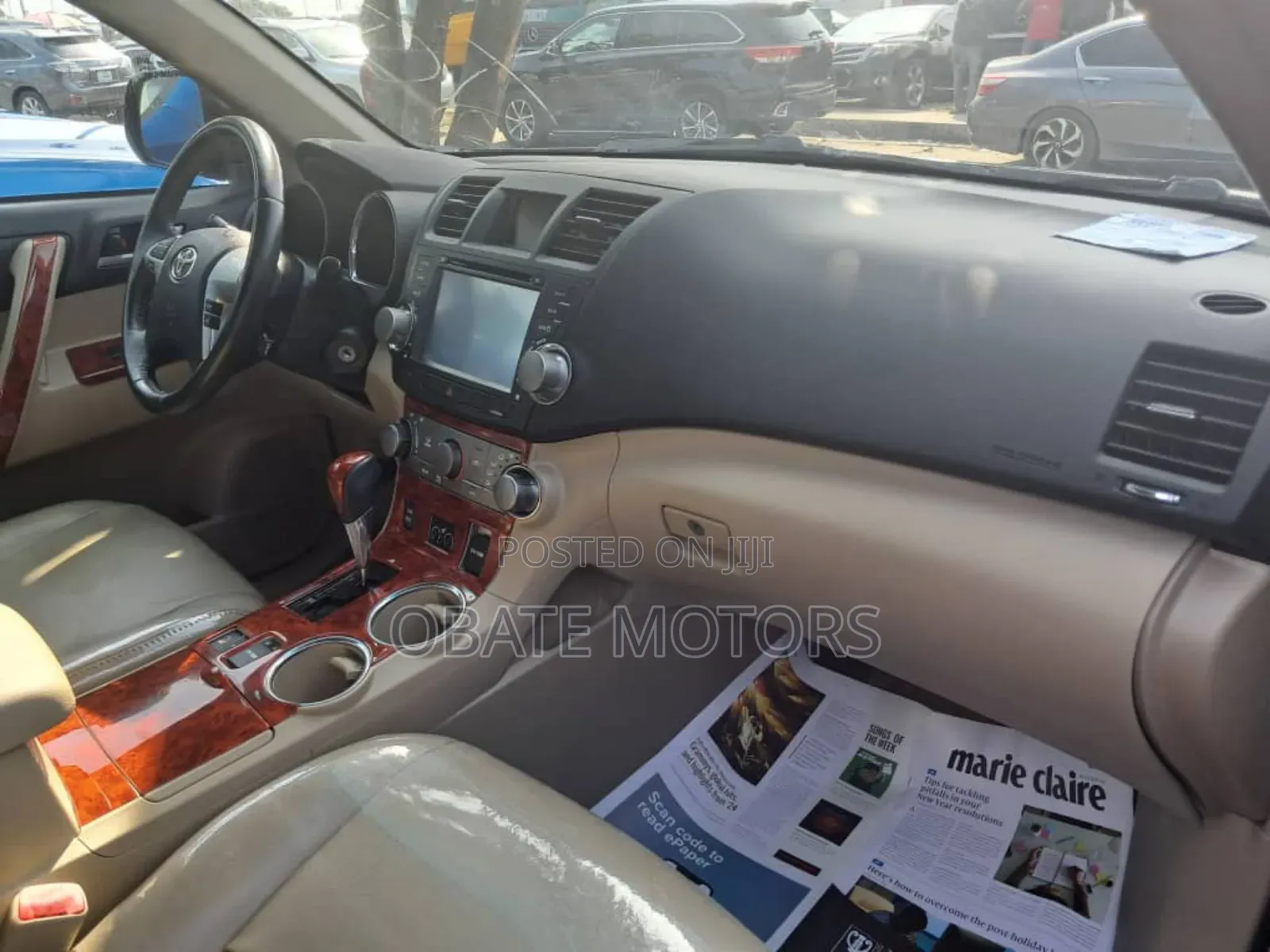 Toyota Highlander Limited 3.5l 4WD 2013 Brown