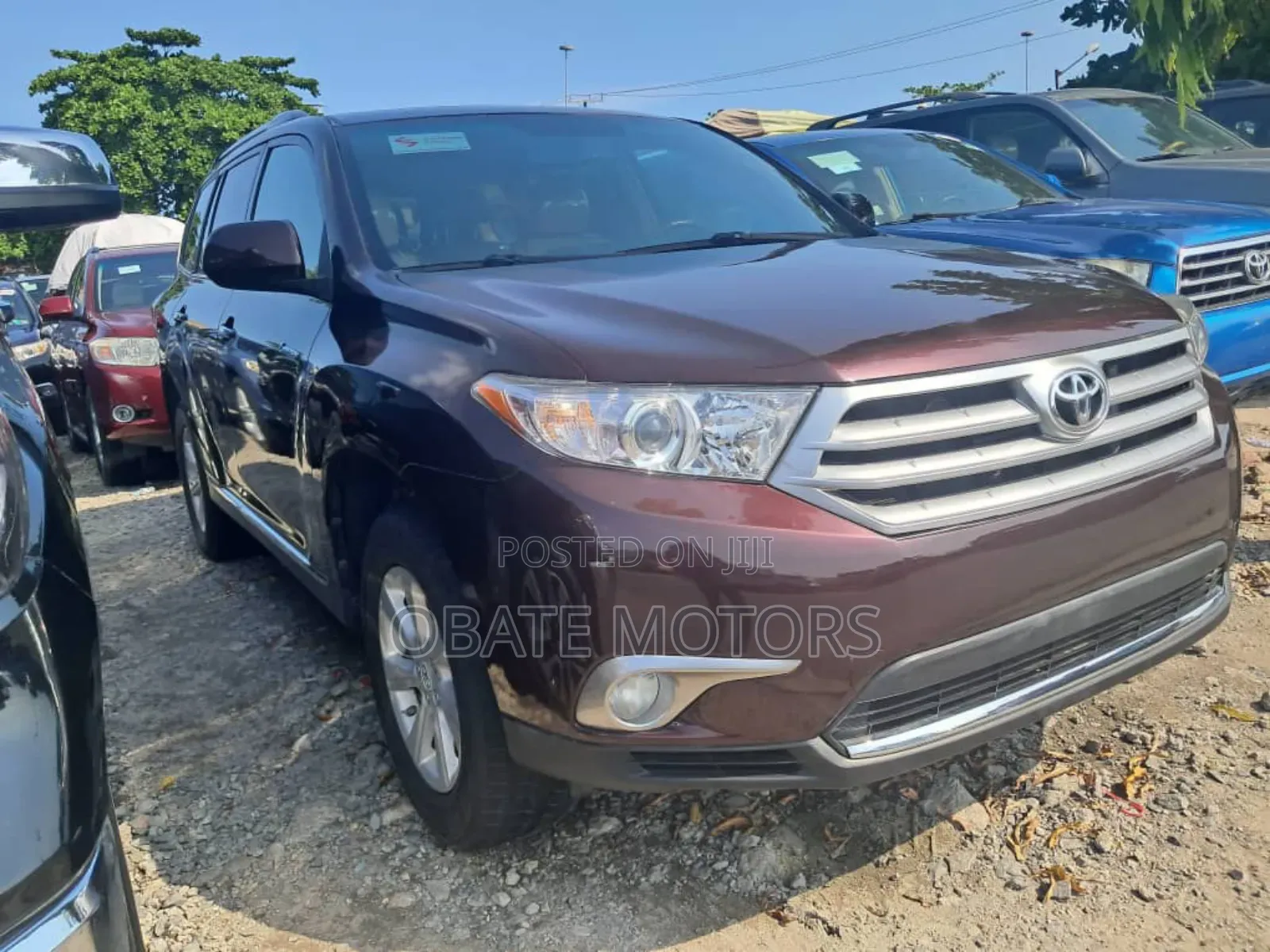 Toyota Highlander Limited 3.5l 4WD 2013 Brown