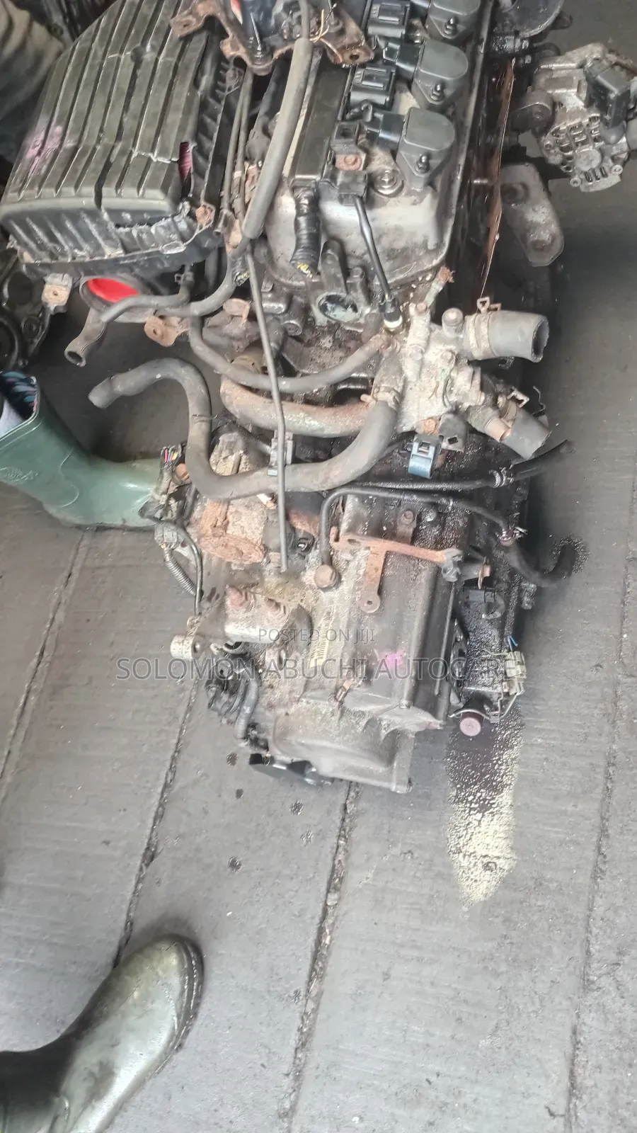 Complete Engine and Gearbox Honda Civic 2000 - 2005 Model