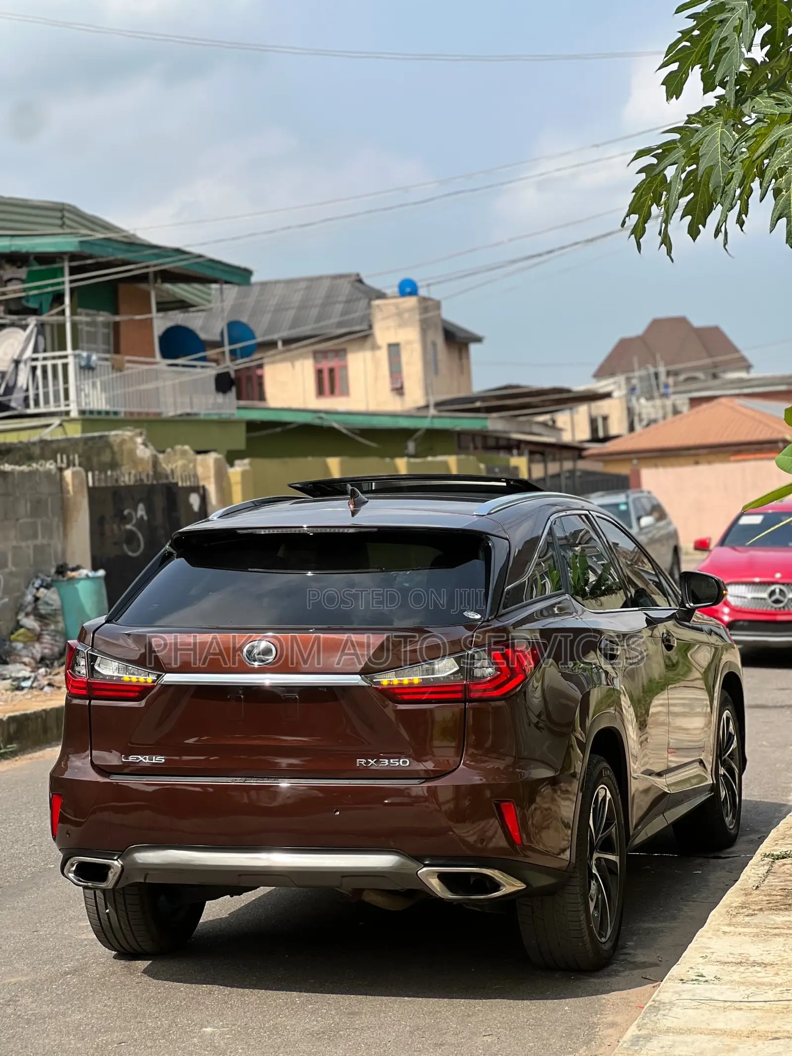 Lexus RX 350 2017 Brown