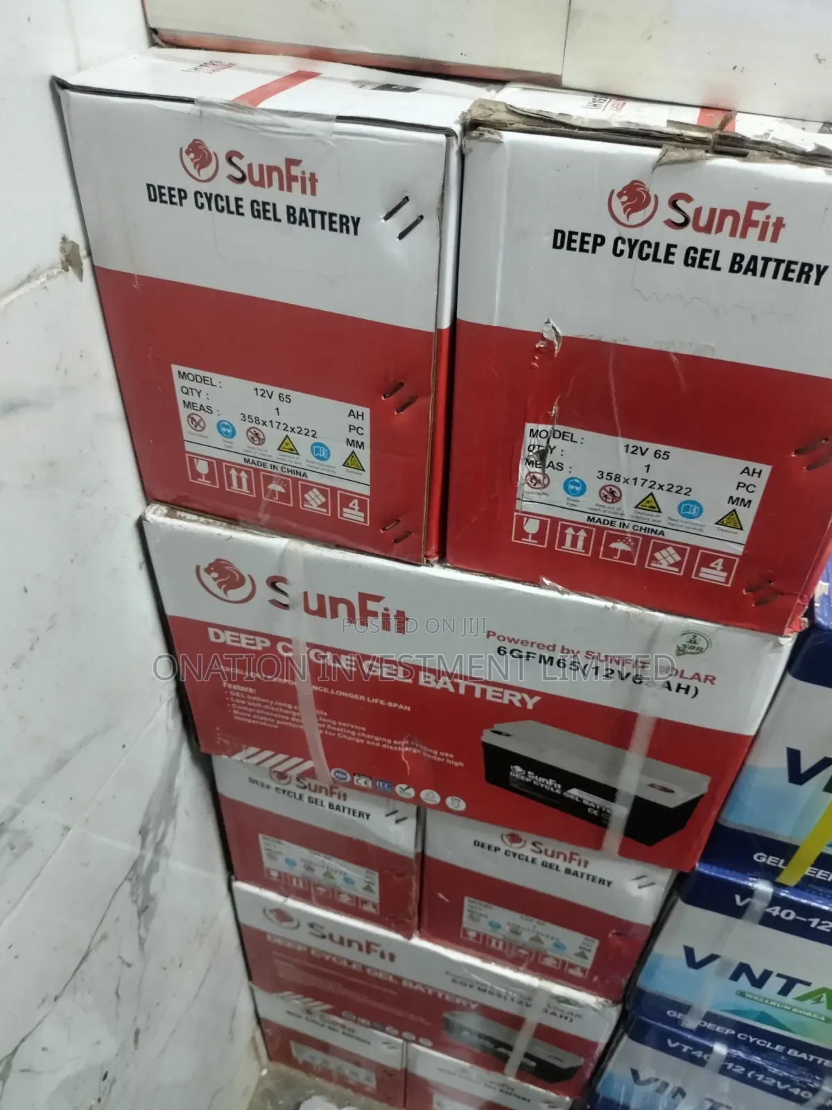 65ah 12v Sunfit Batteries