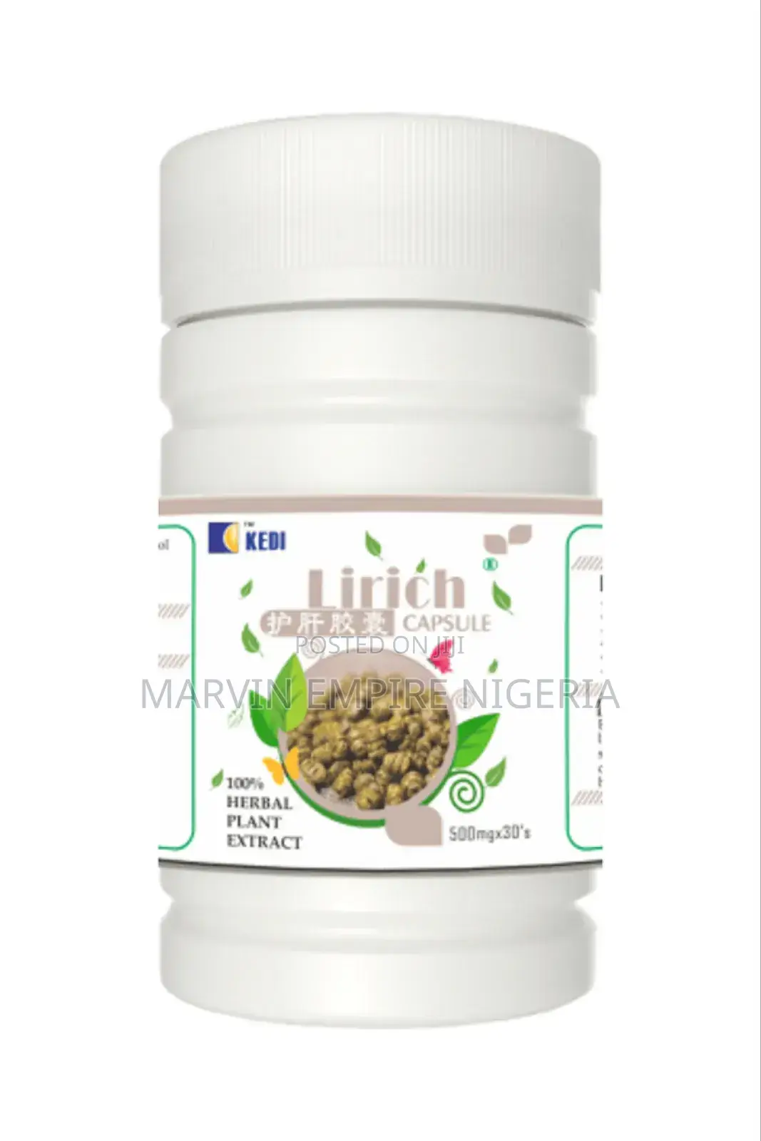 Kedi Lirich Capsule for Liver Cleansing 30 Capsules