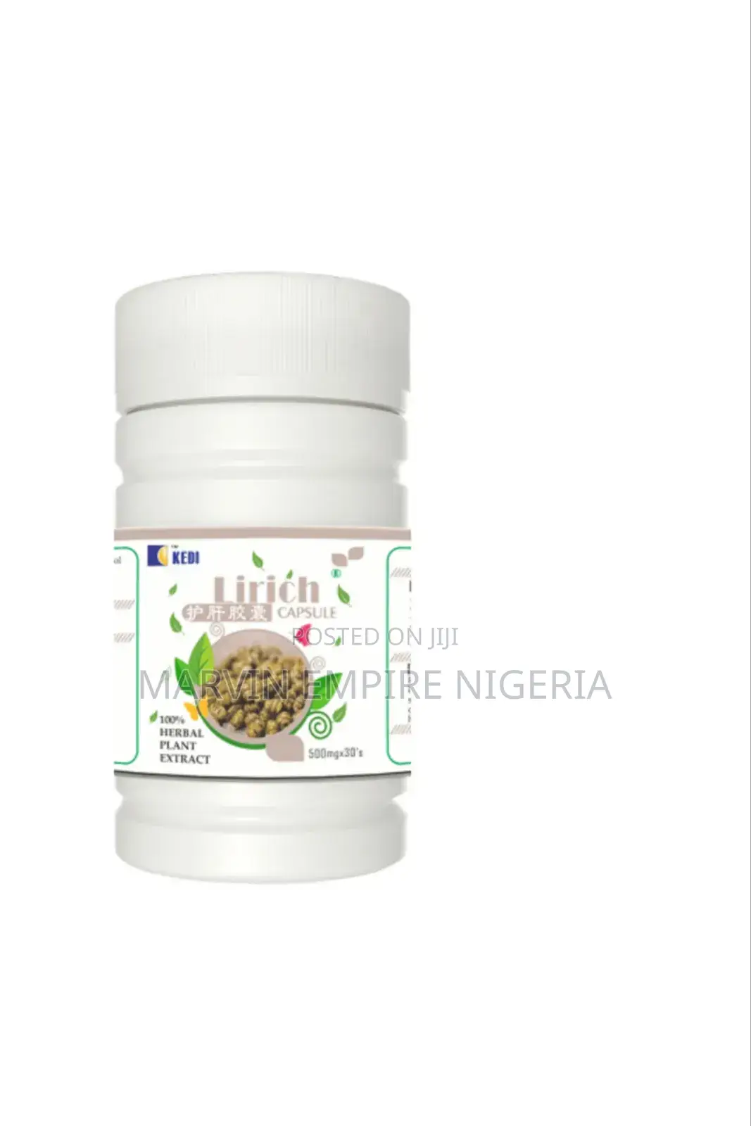 Kedi Lirich Capsule for Liver Cleansing 30 Capsules