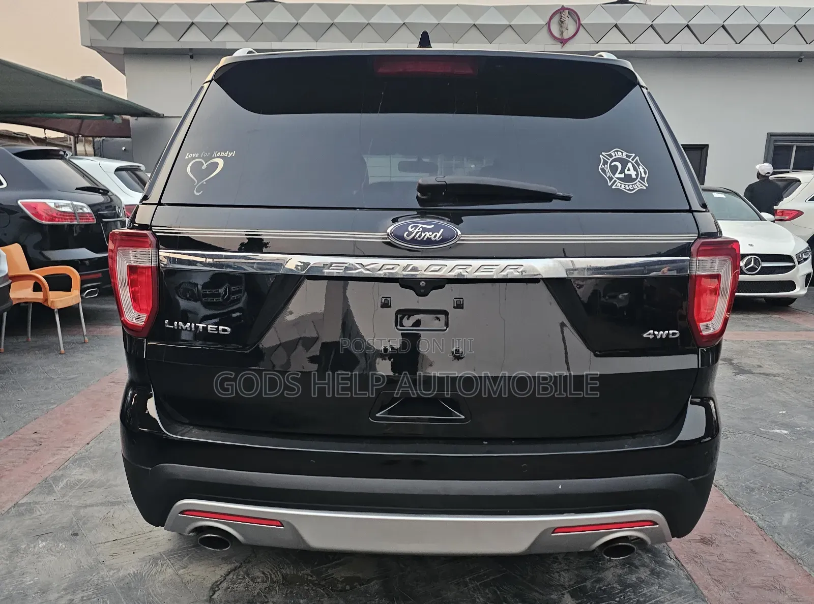 Ford Explorer Limited 4dr 4x4 (2.3L 4cyl 6A) 2017 Black