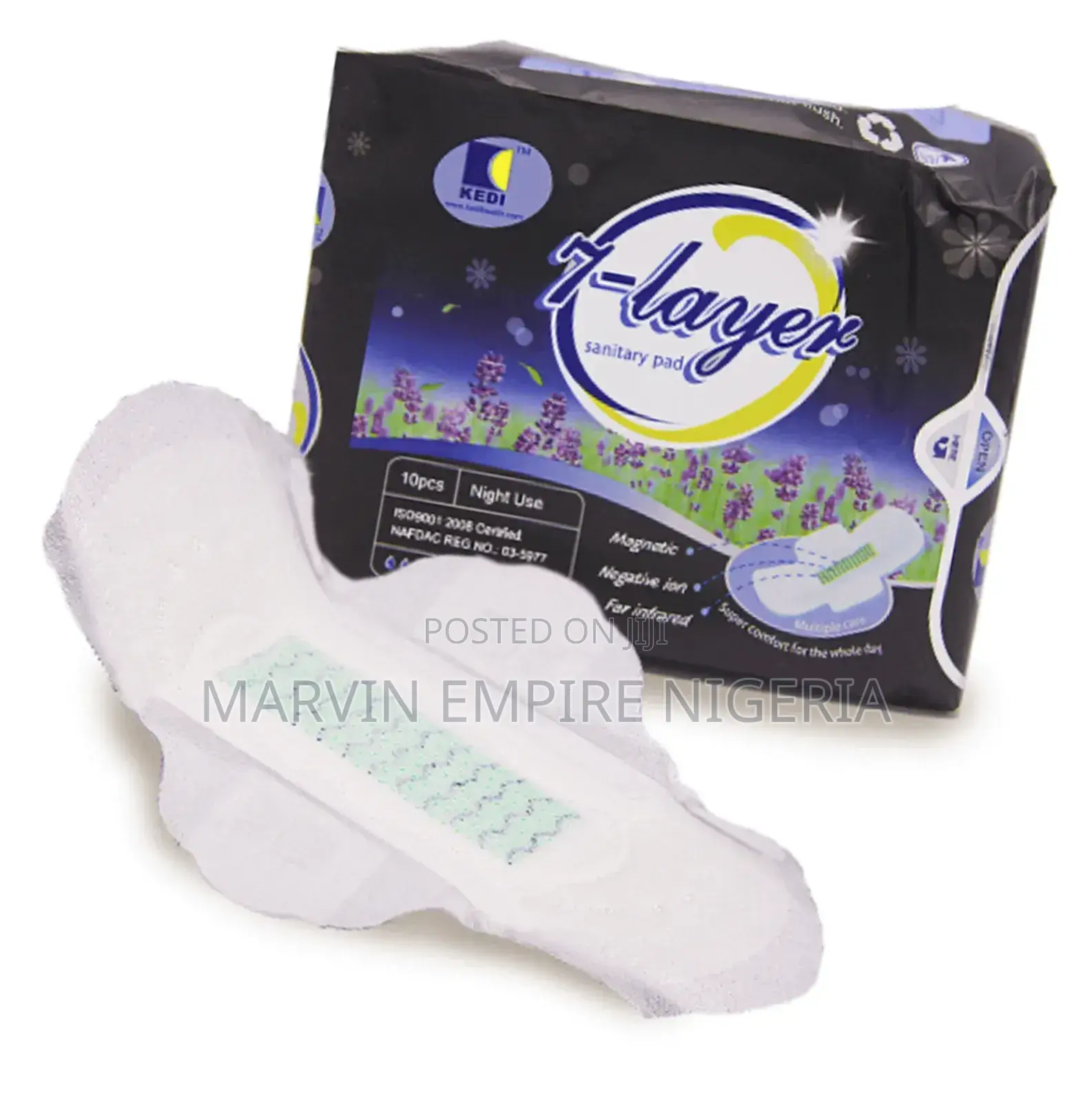 Kedi 7-layer Sanitary Pad (Night Use)